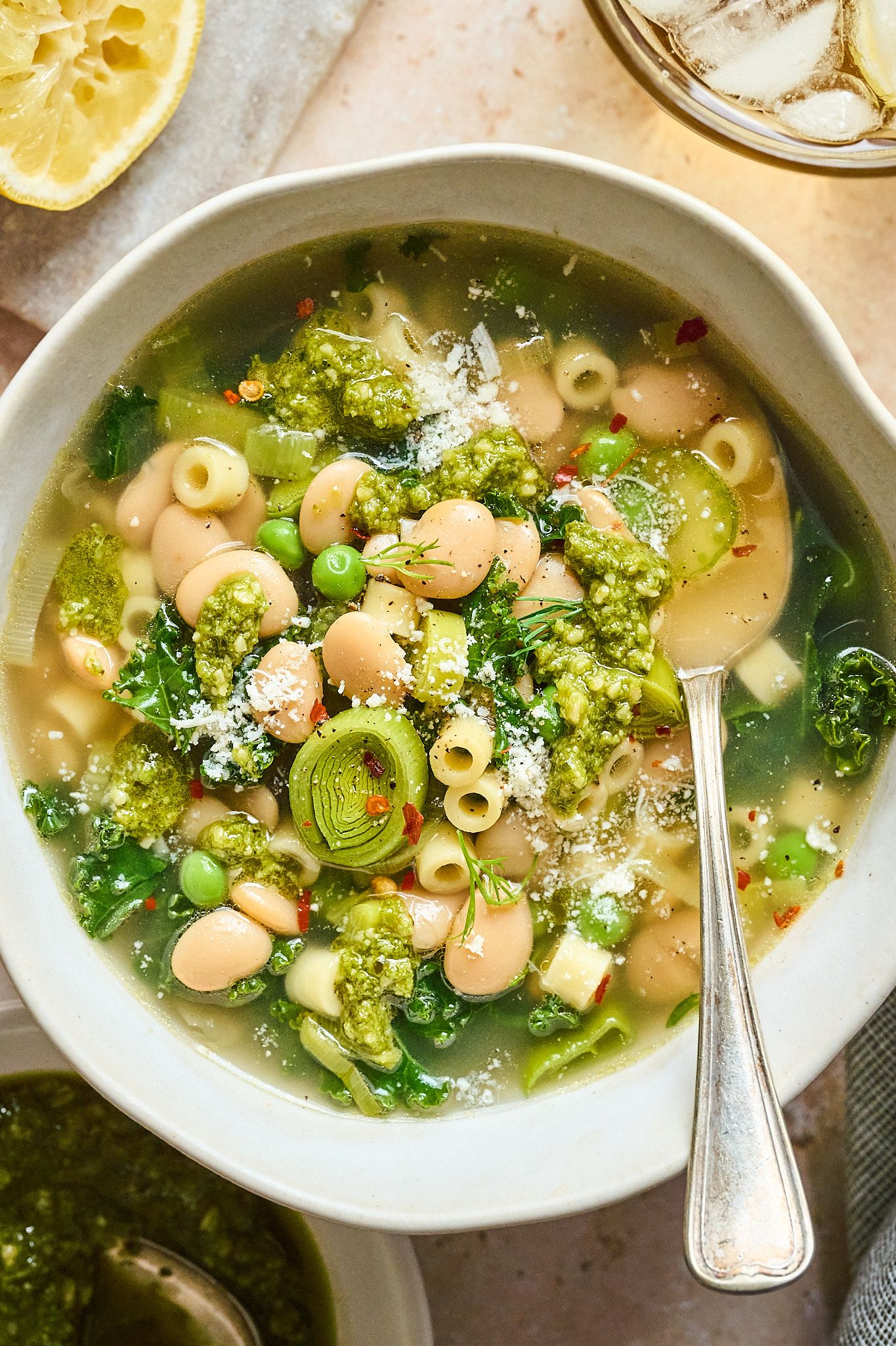 Close-up shot highlighting texture and color in a professionally styled recipe