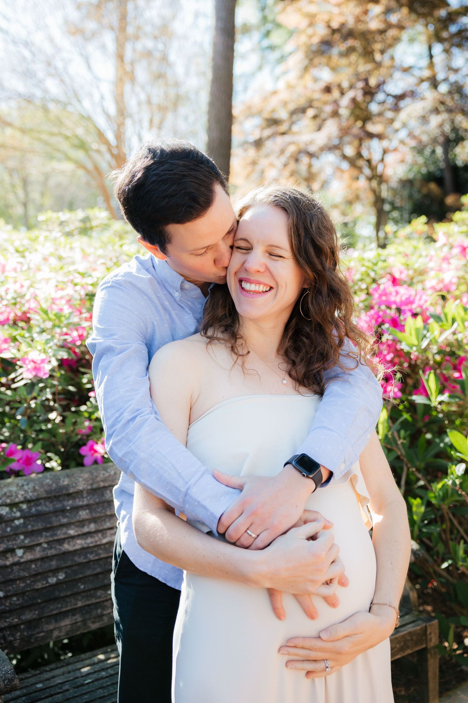 Pregnancy Announcement Maternity Couples Photography