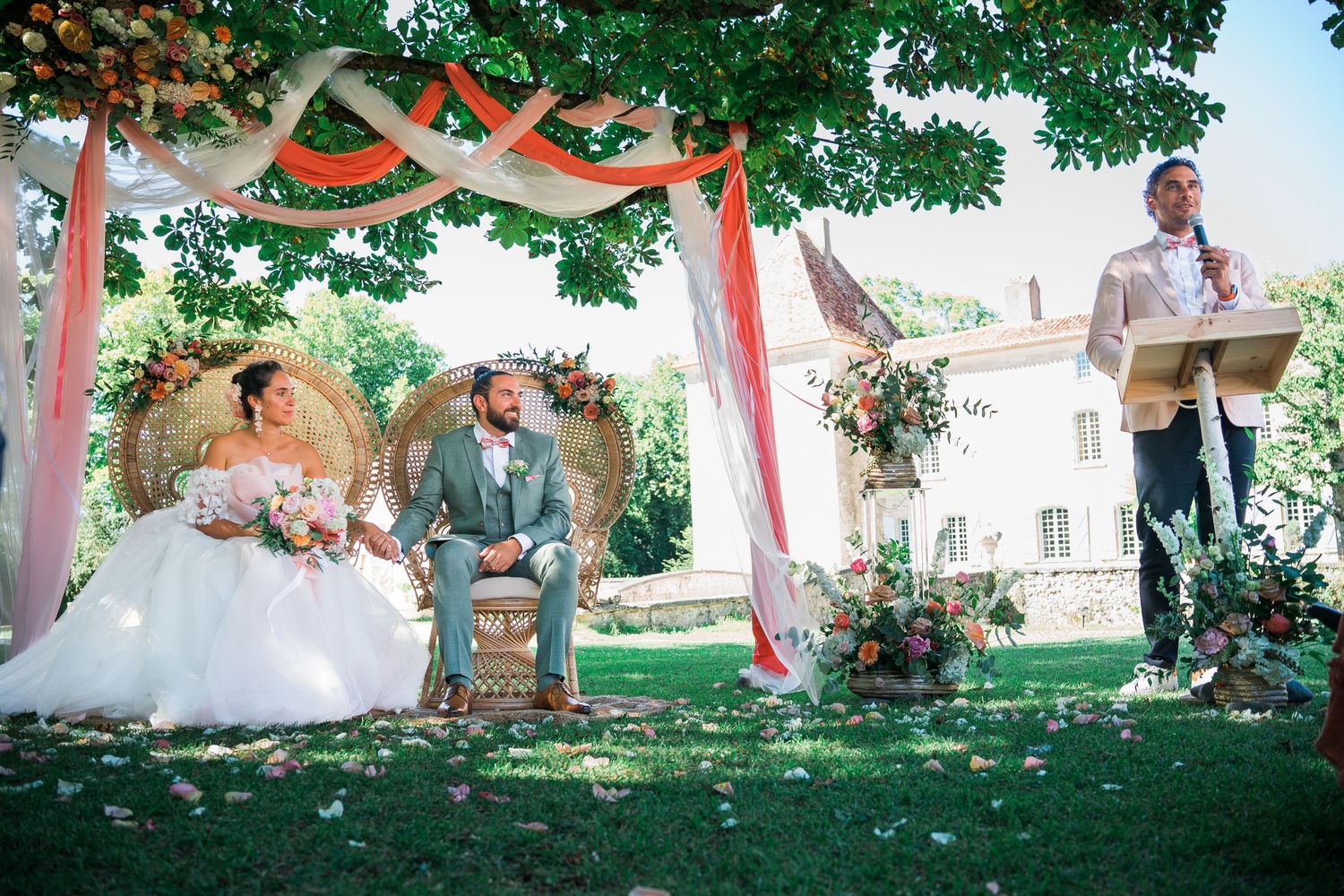 Un Mariage à la décoration « DIY » élégant et coloré