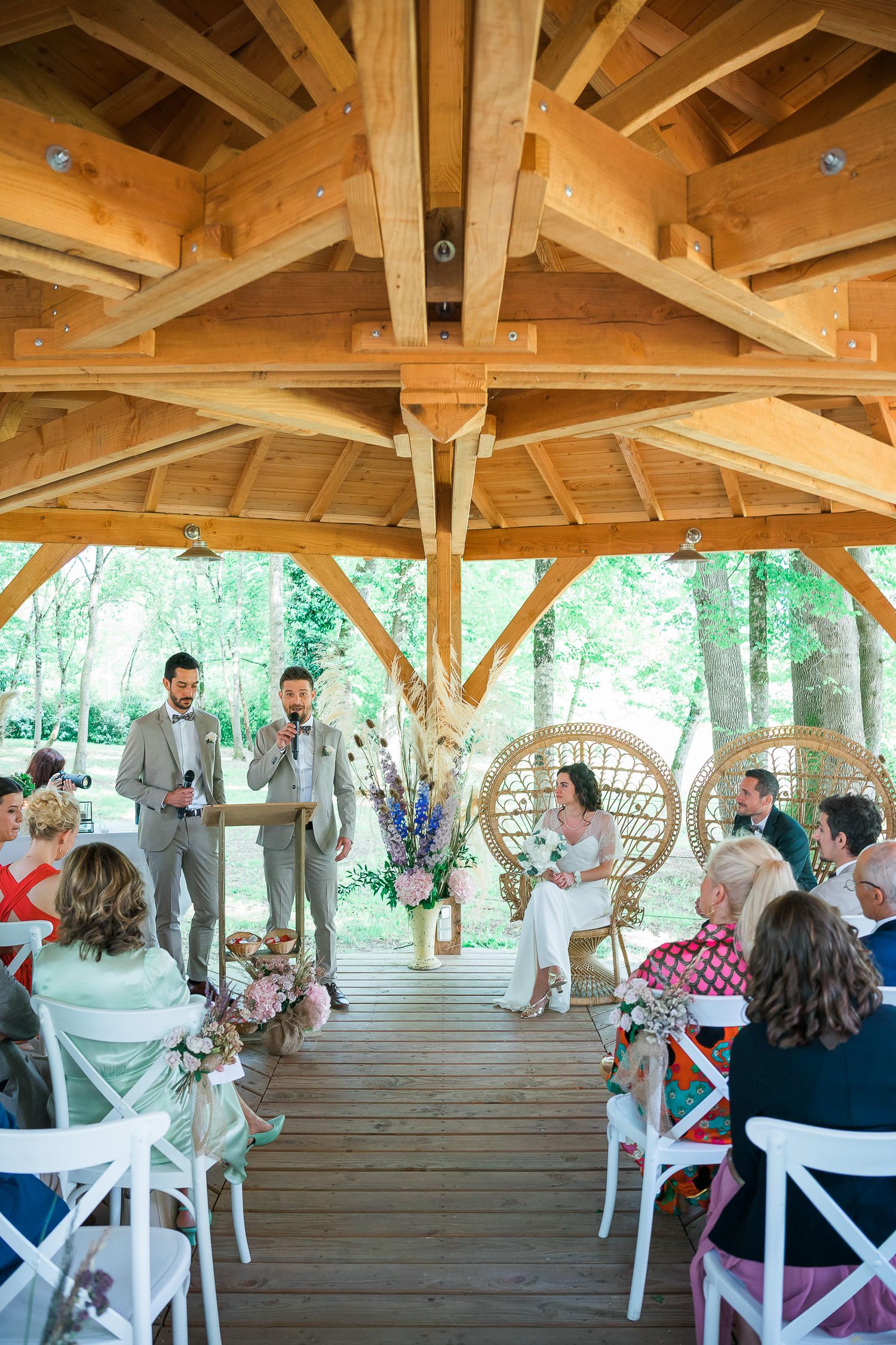 Mariage au Clos des Charmes