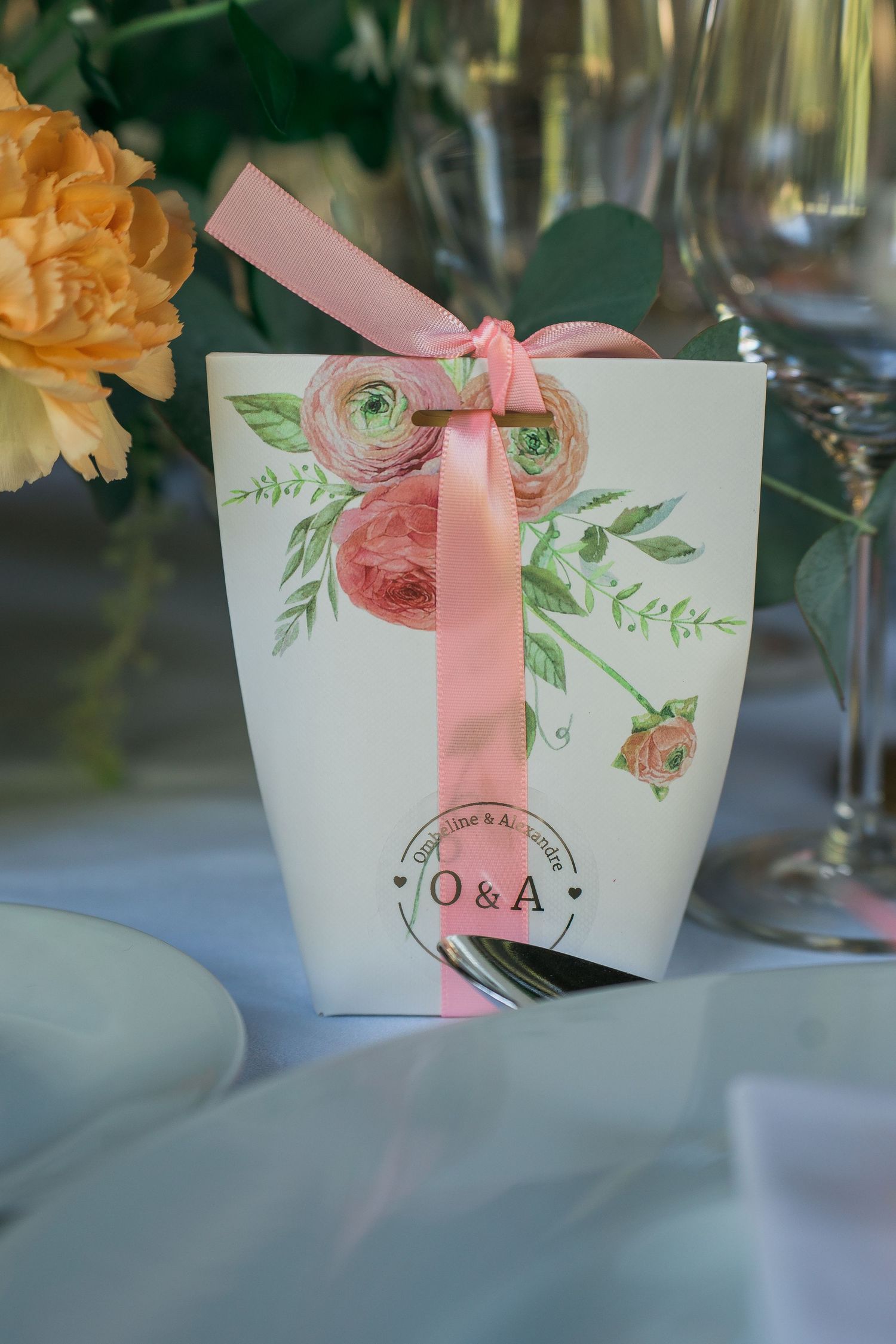 Un Mariage à la décoration « DIY » élégant et coloré