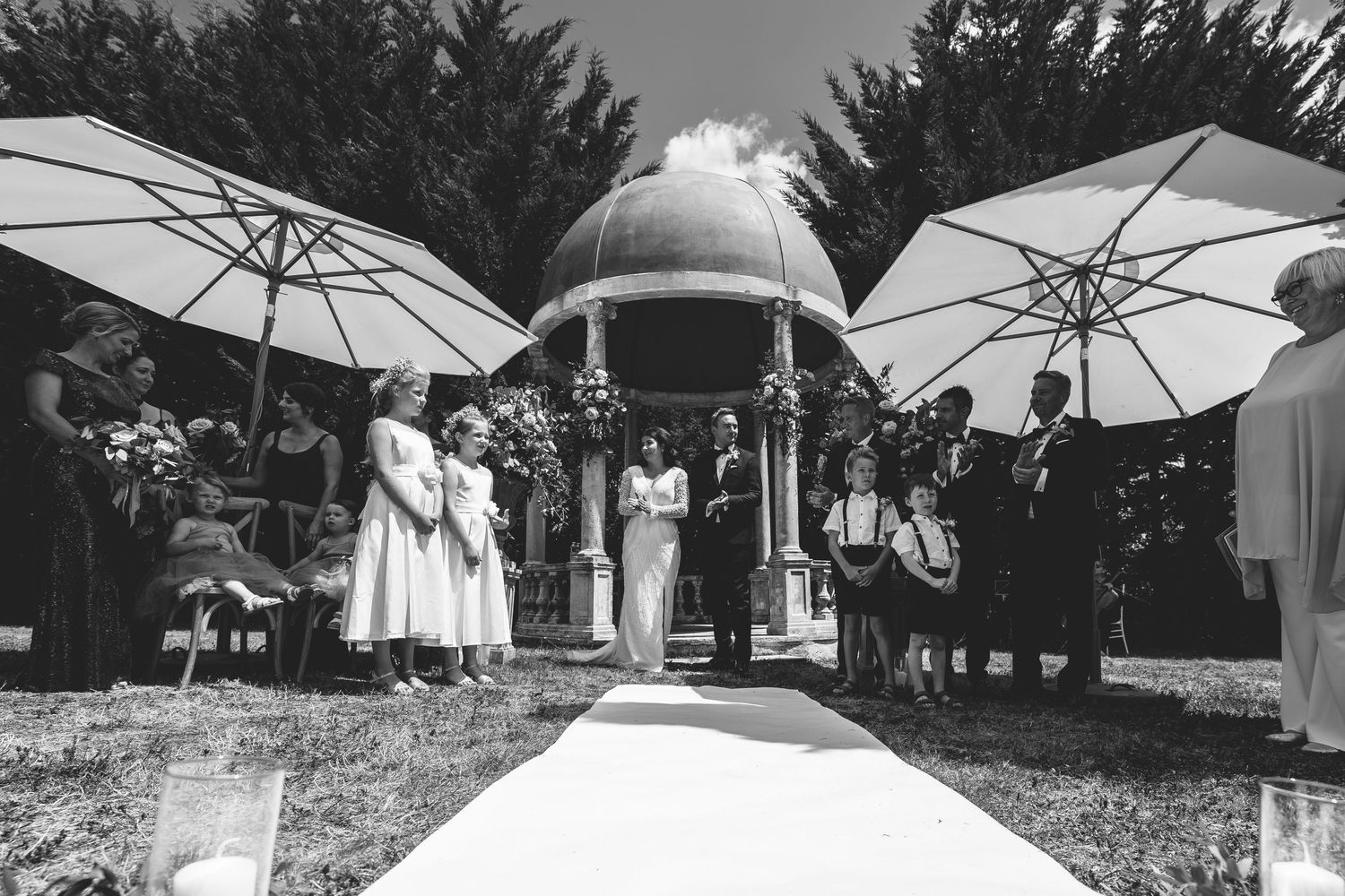 Un mariage anglais au Château la Durantie