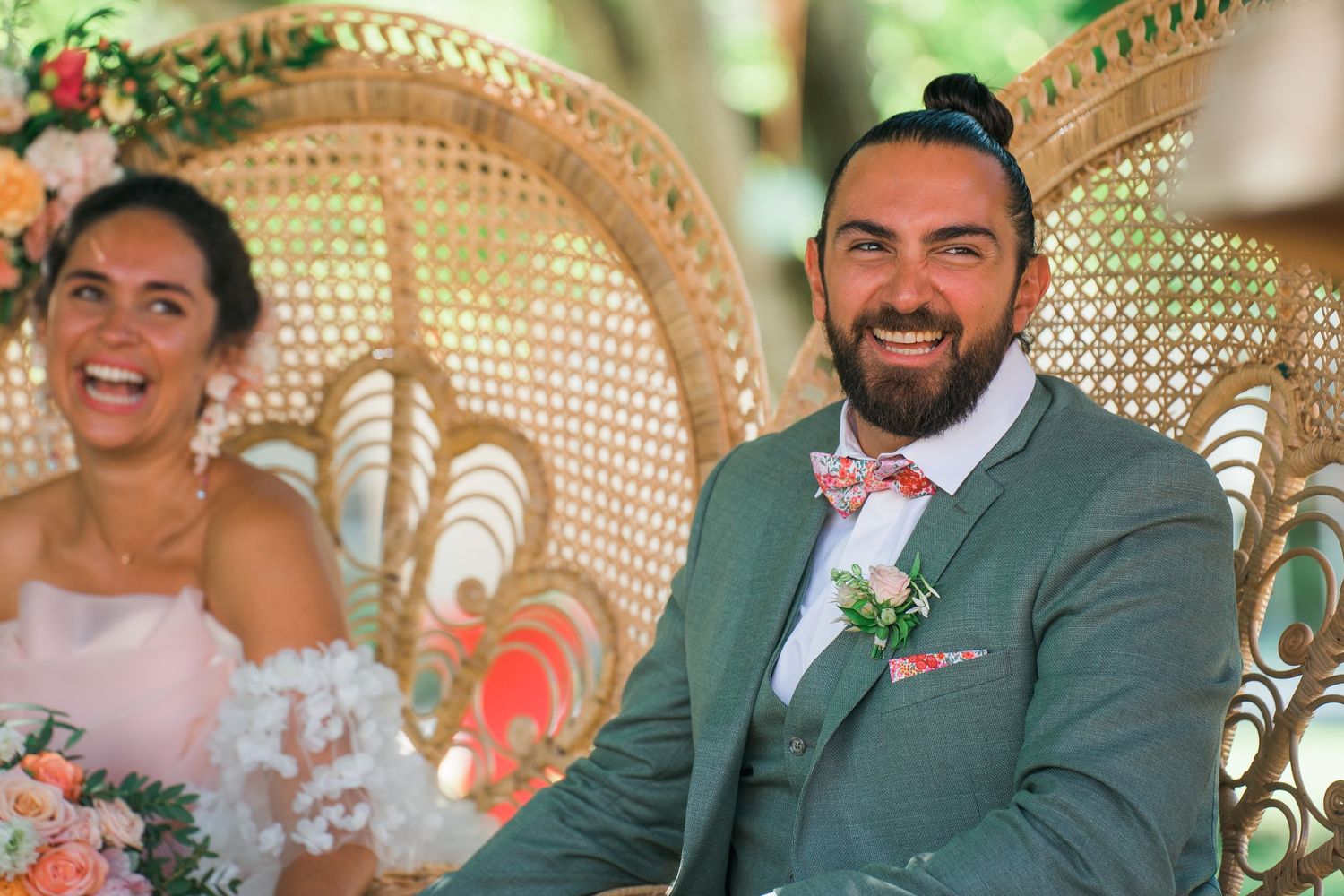 Un Mariage à la décoration « DIY » élégant et coloré