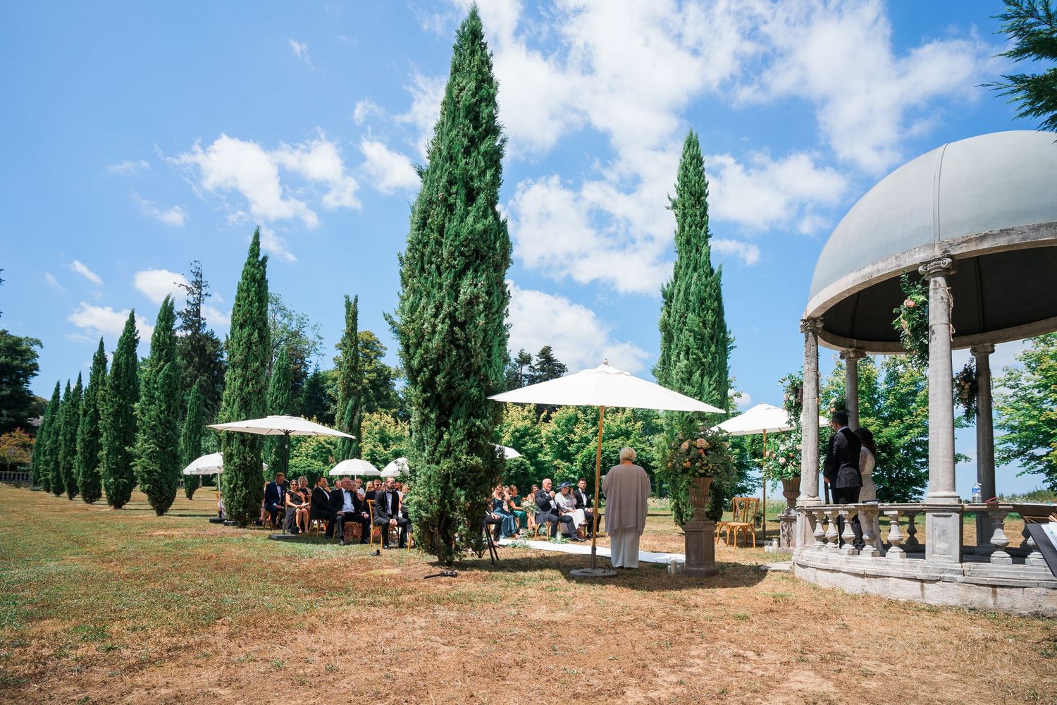 Un mariage anglais au Château la Durantie