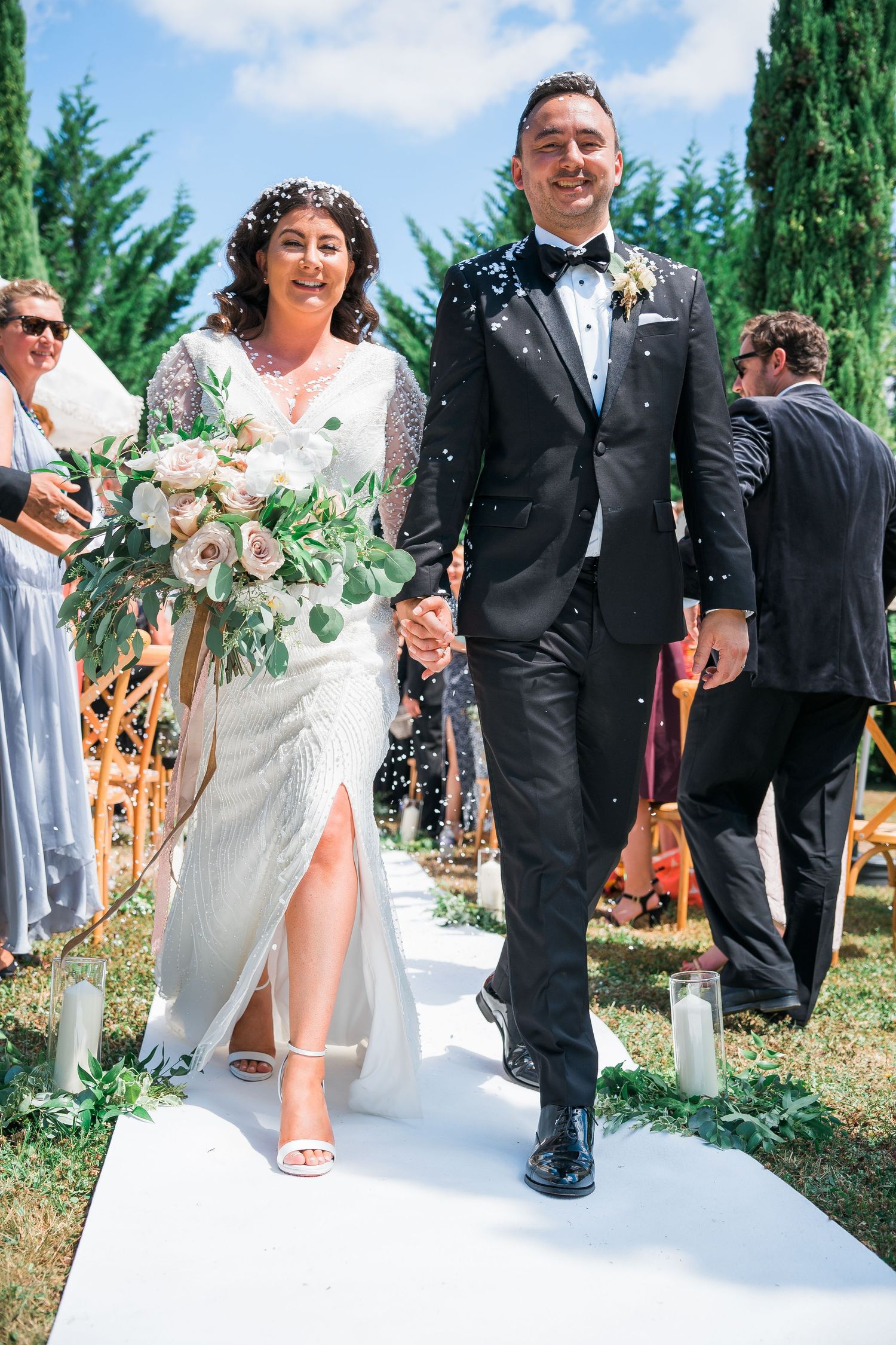 Un mariage anglais au Château la Durantie