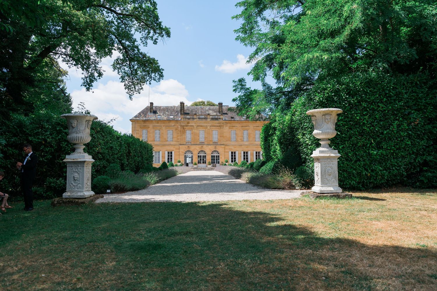 Un mariage anglais au Château la Durantie