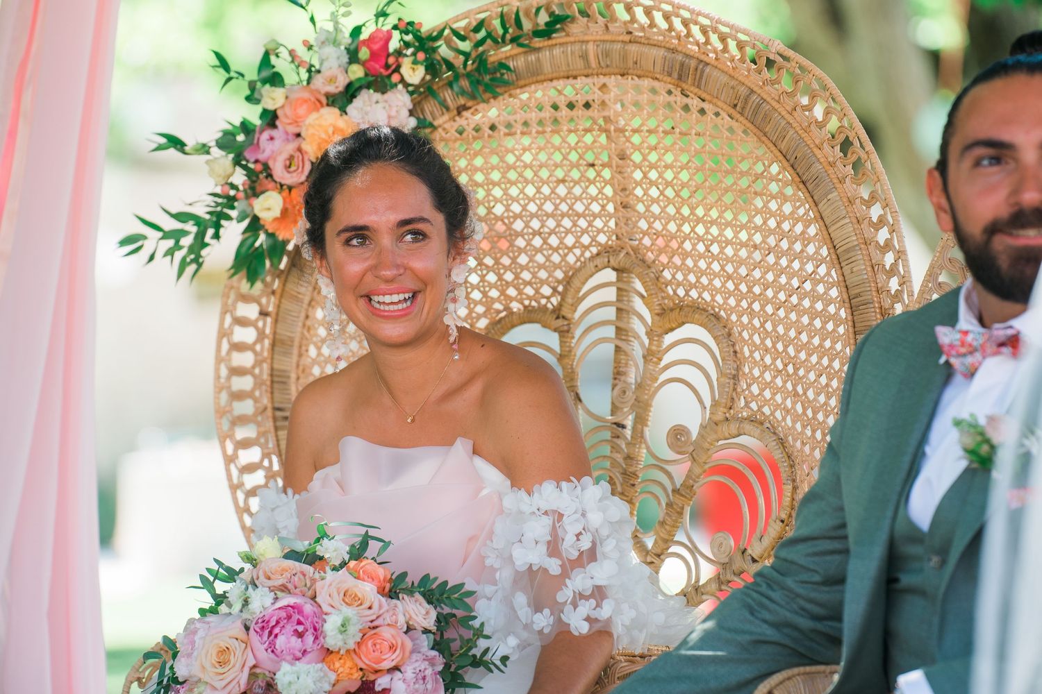 Un Mariage à la décoration « DIY » élégant et coloré