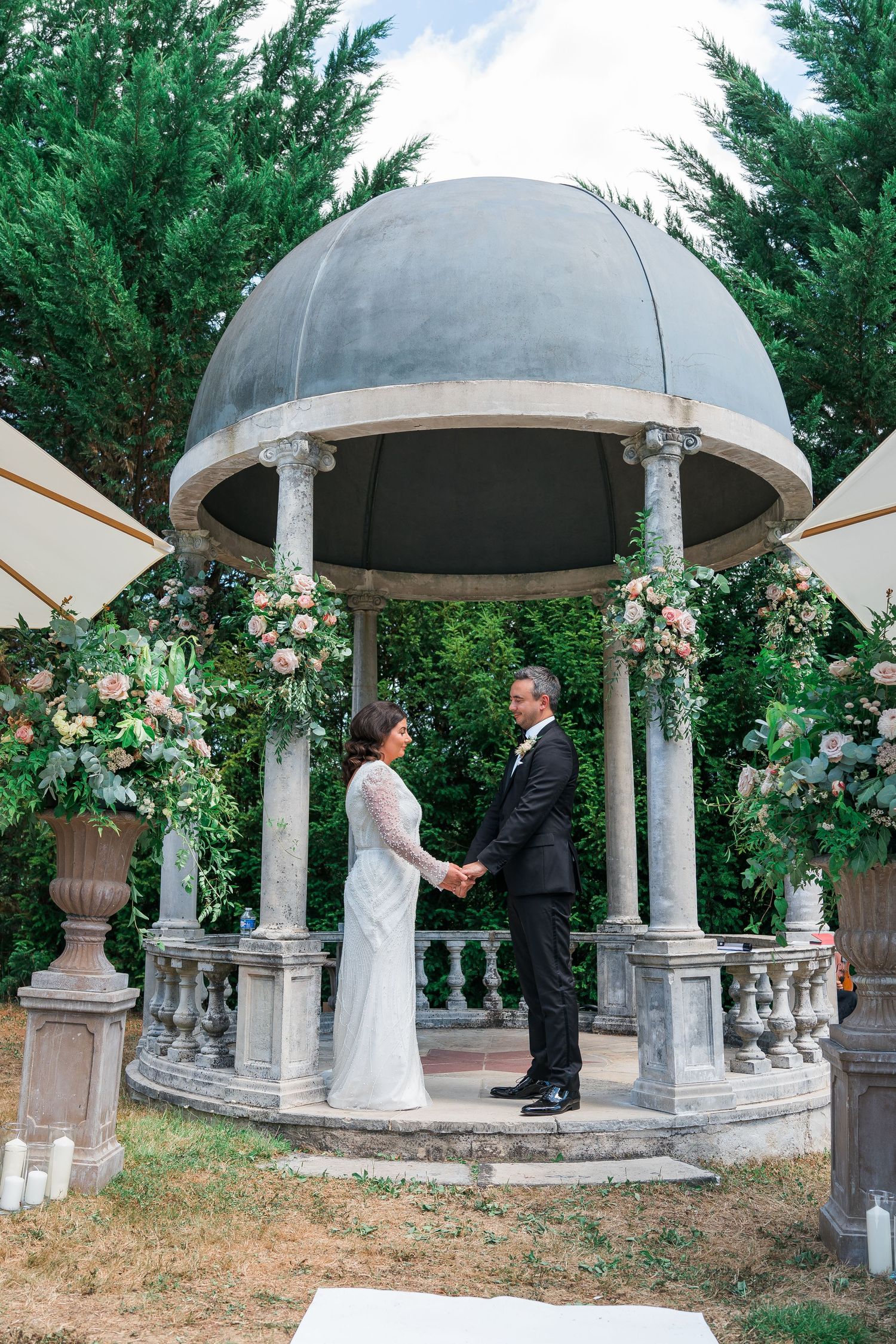 Un mariage anglais au Château la Durantie
