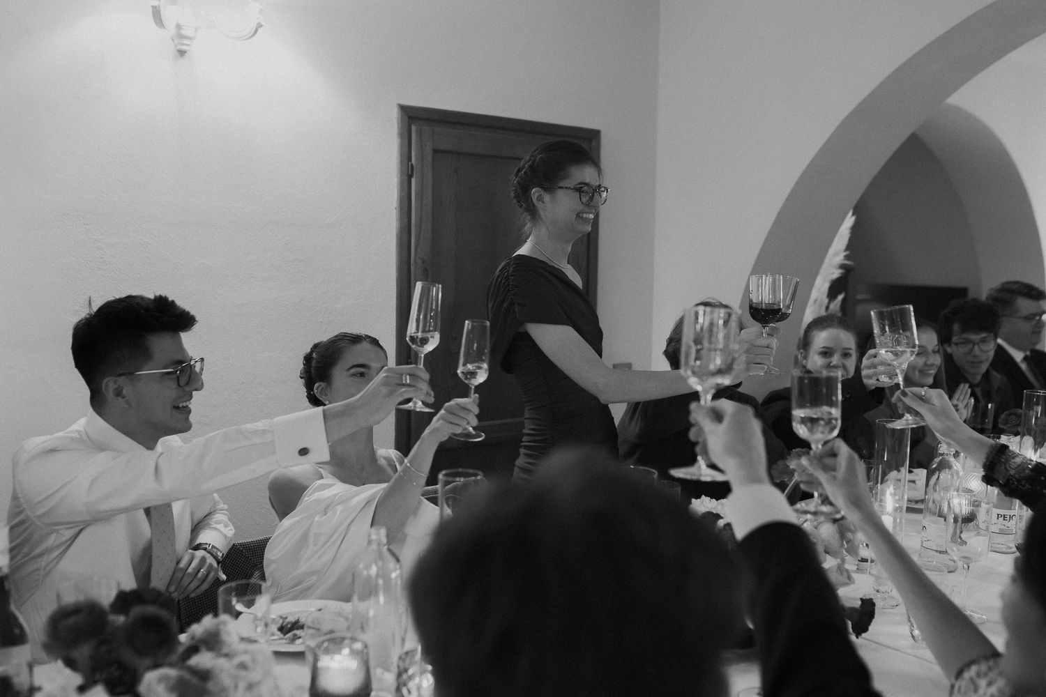 party and dinner wedding luxury Tuscany