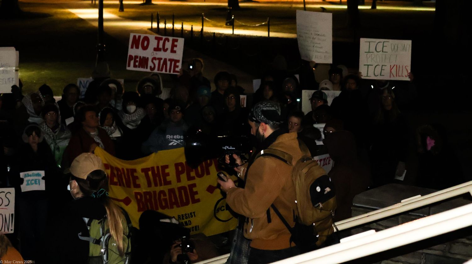 Anti-ICE Protest at Penn State