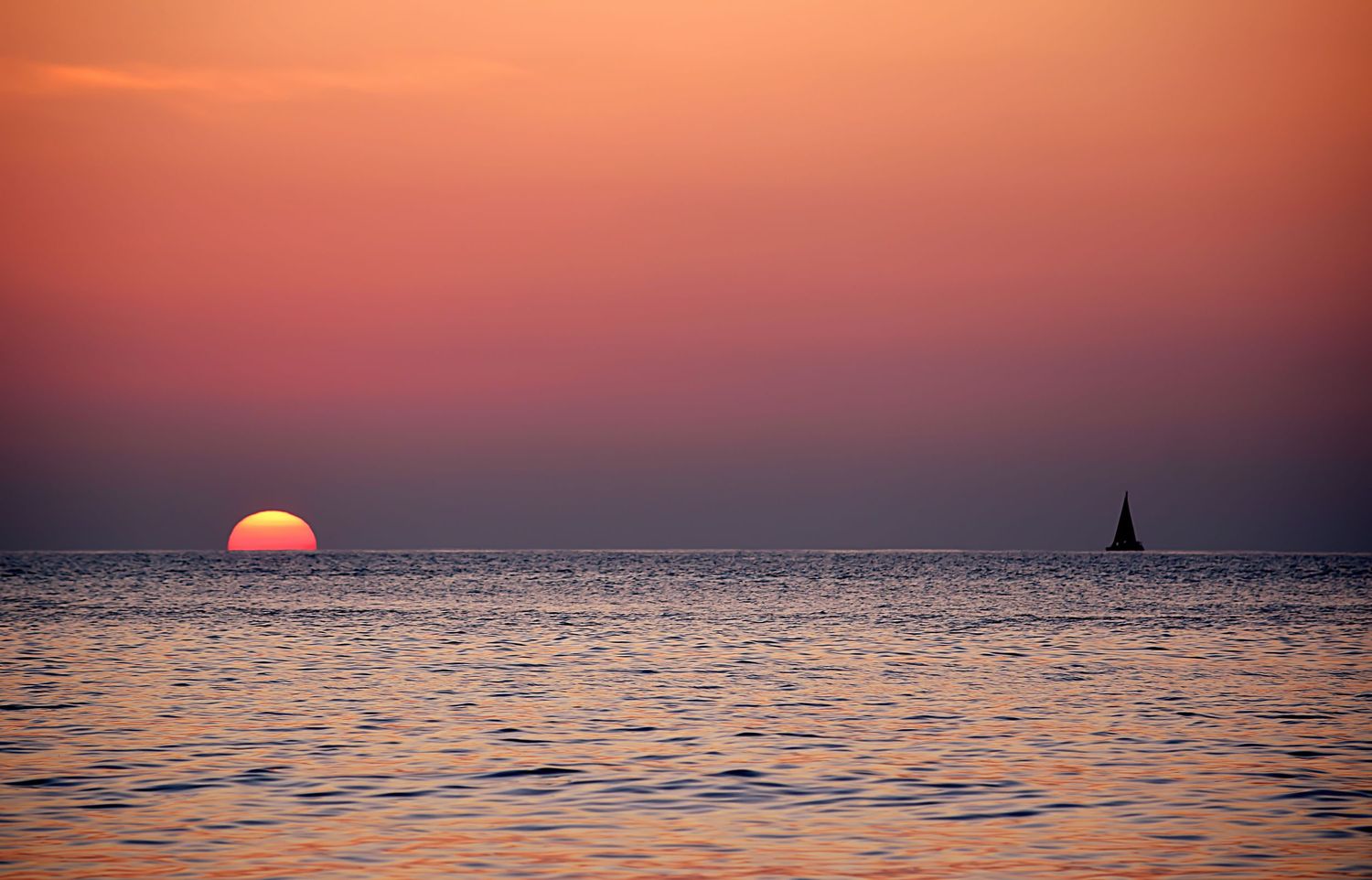 Sunset in Hawaii