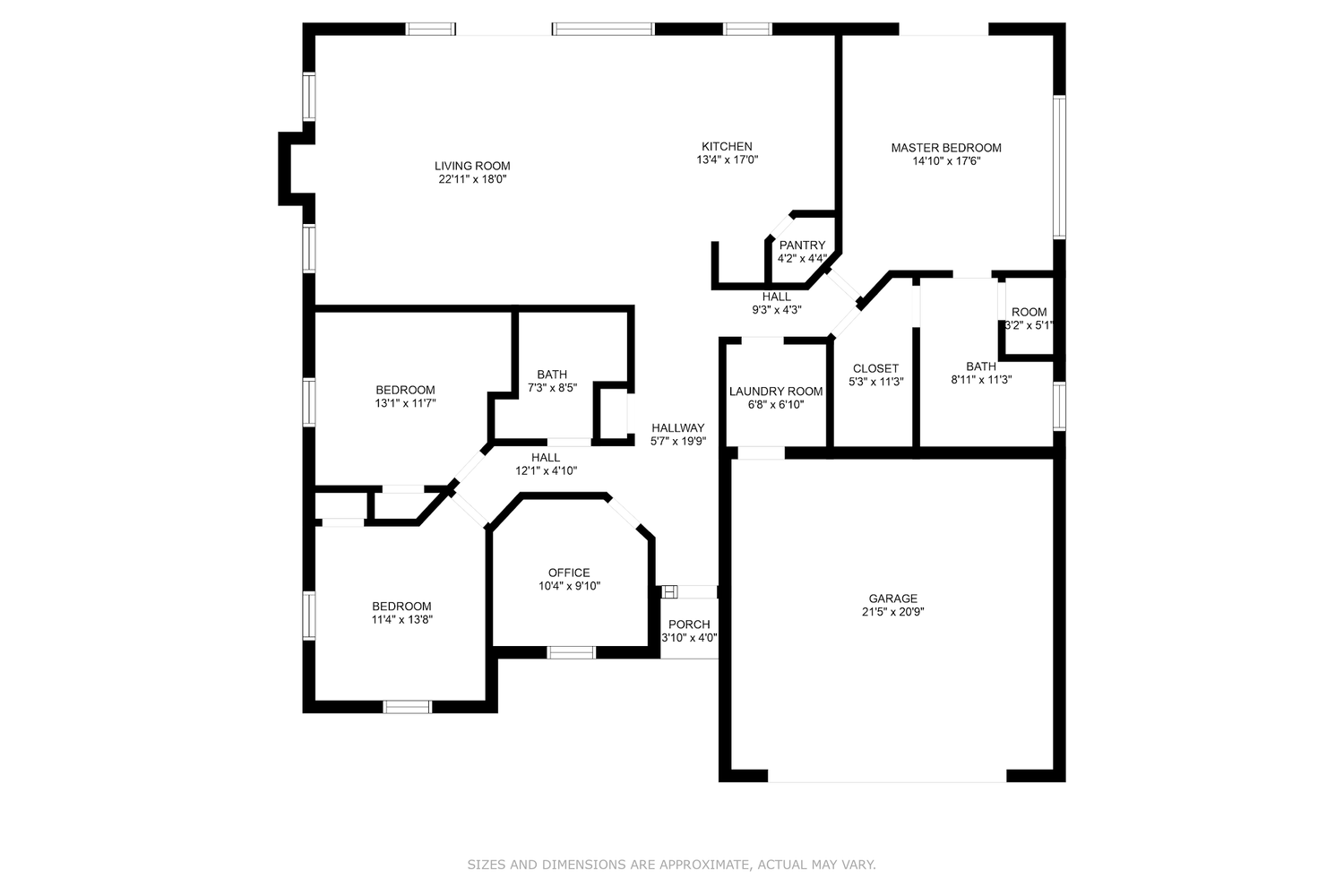 Laura Smiley Photography Real Estate Floor Plan
