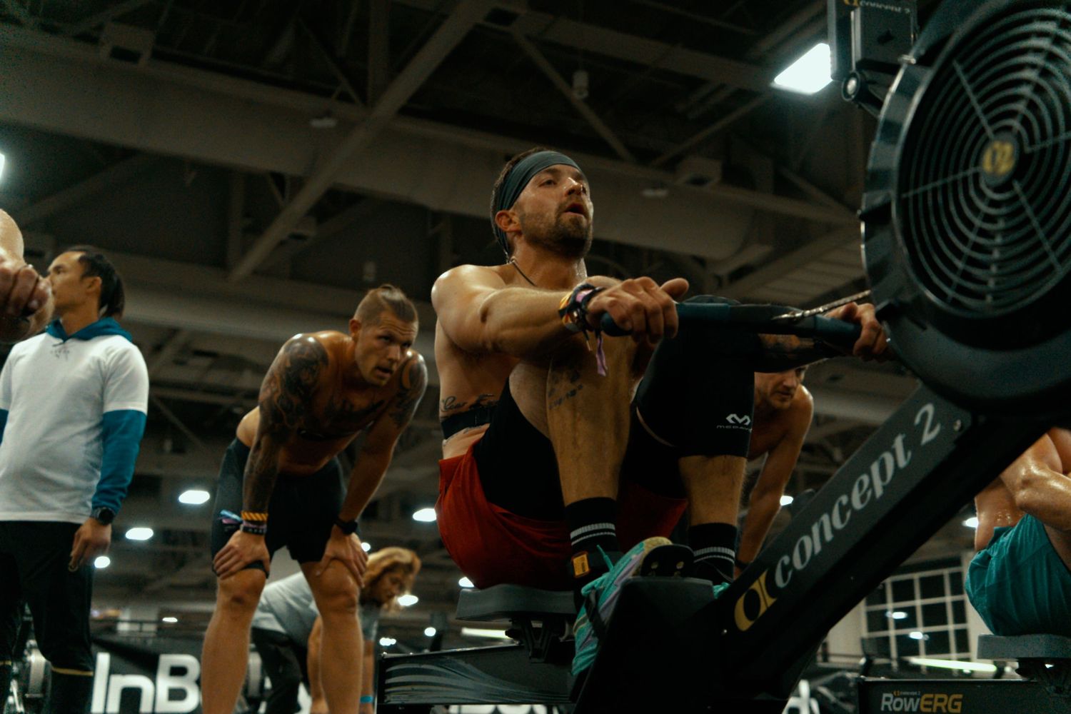 Filming a cinematic HYROX fitness competition in Salt Lake City, Utah, capturing athletes in action.