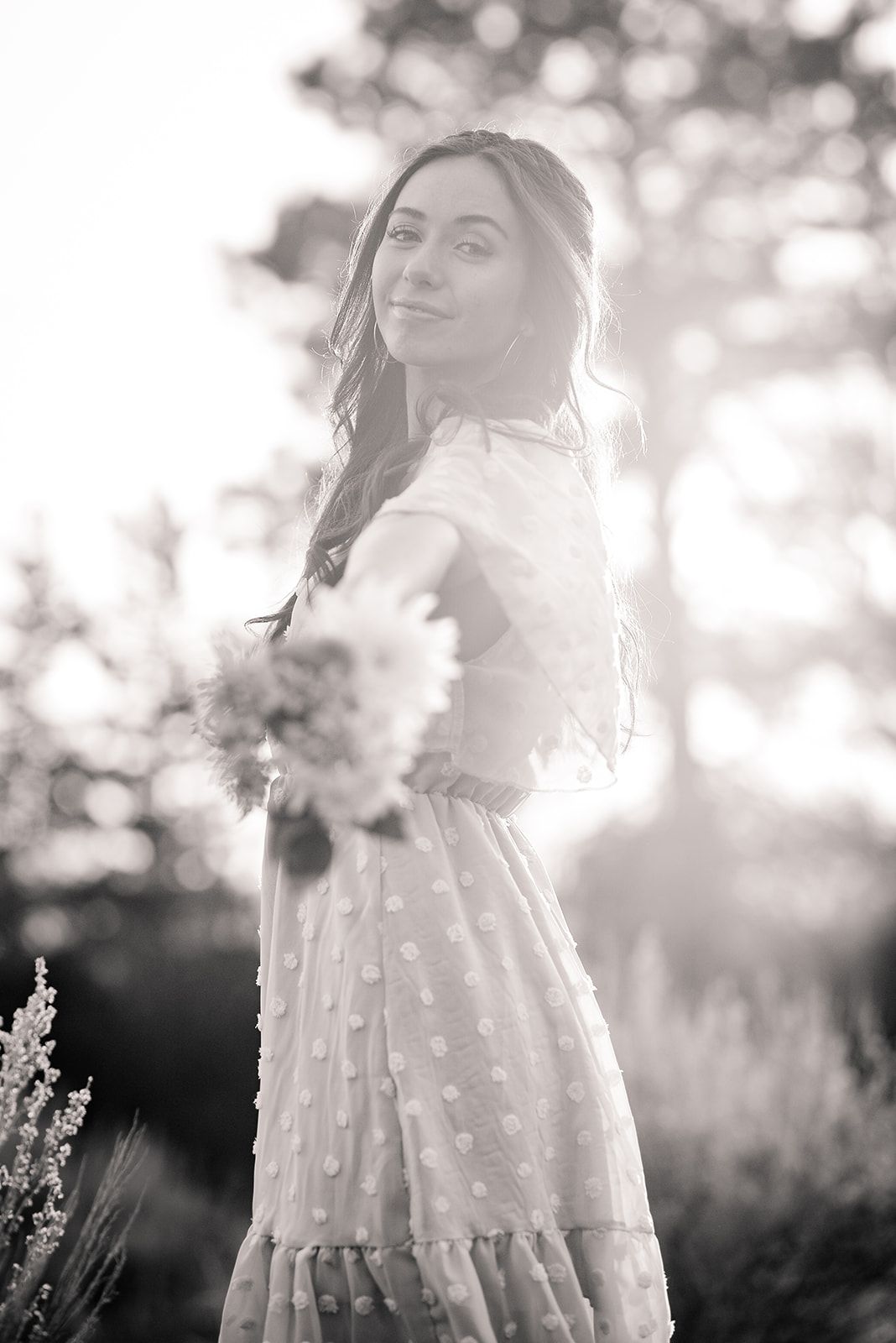 cache valley senior photo session