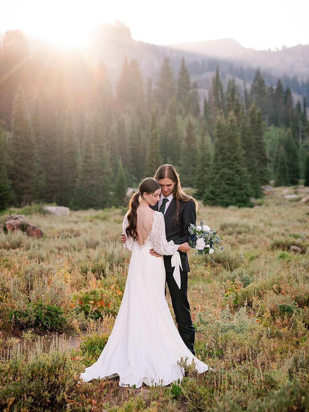 bear lake wedding photos
