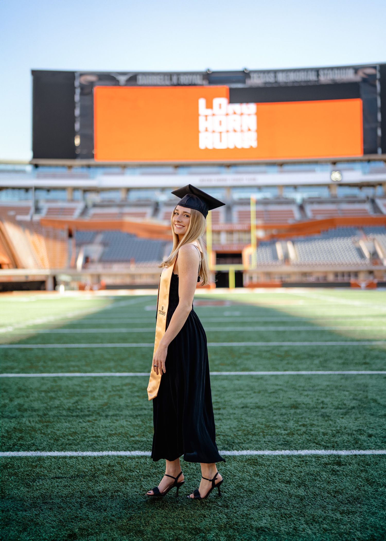 UT austin Stadium Grad photos
