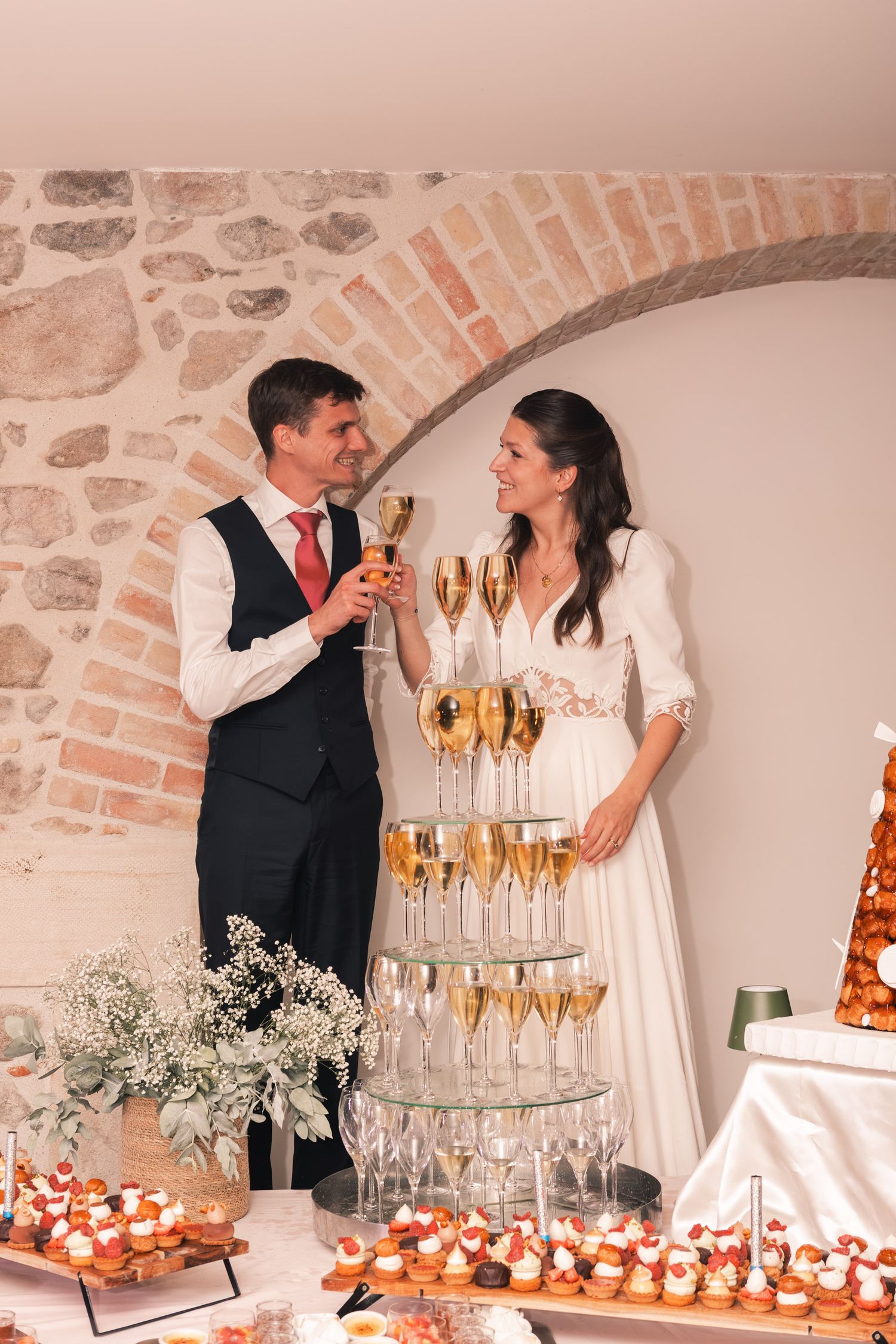 Photo mariage champagne château 2026