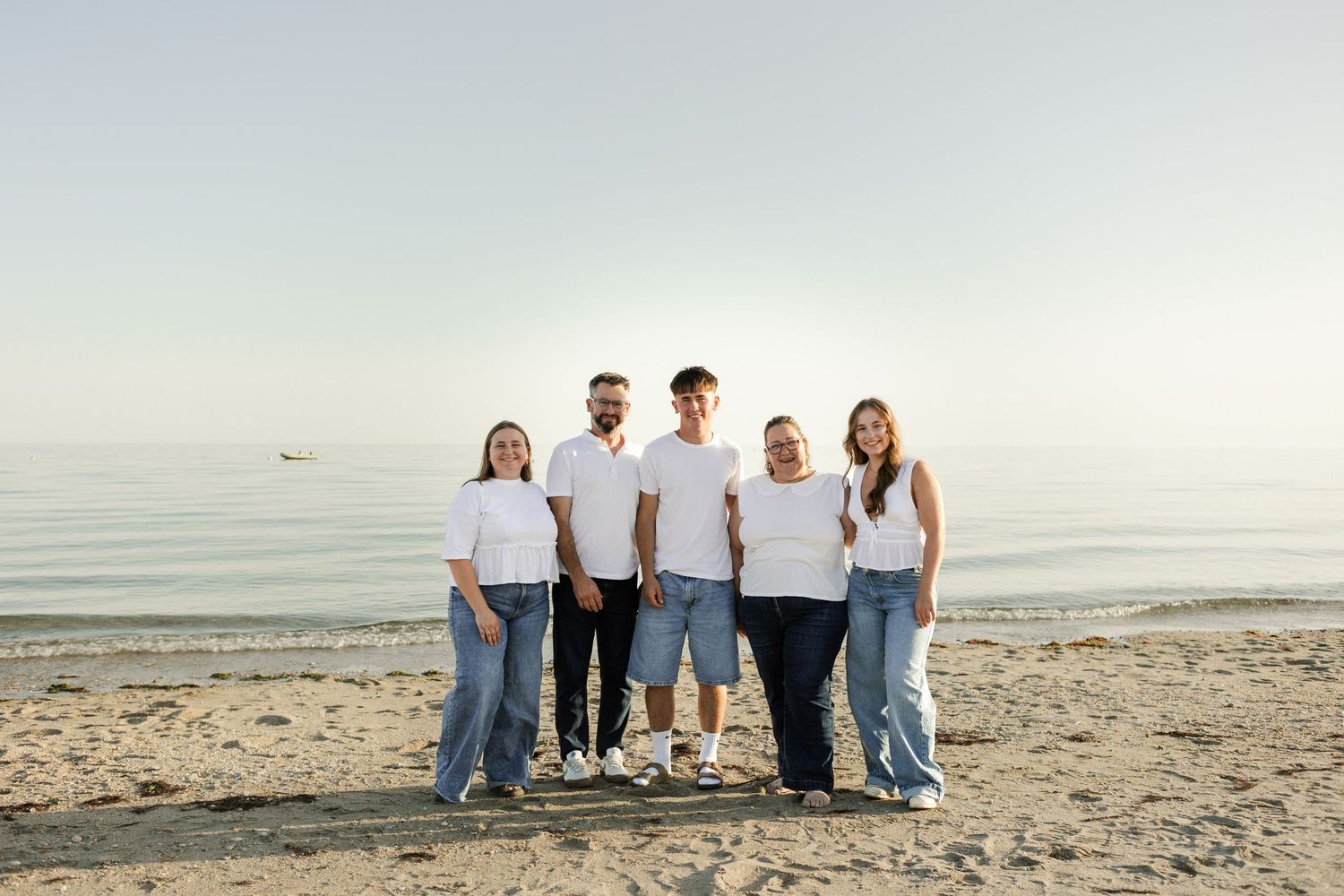 photo famille plage mer
