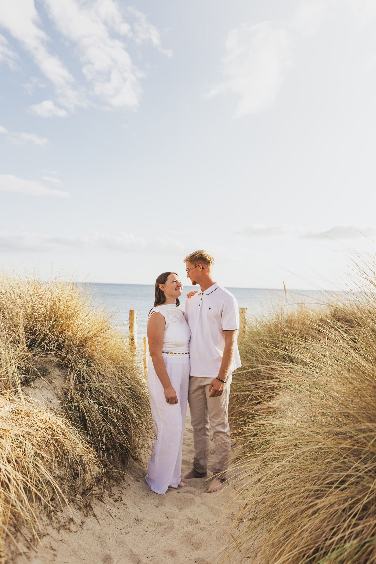 Photo couple plage Arzon 2026