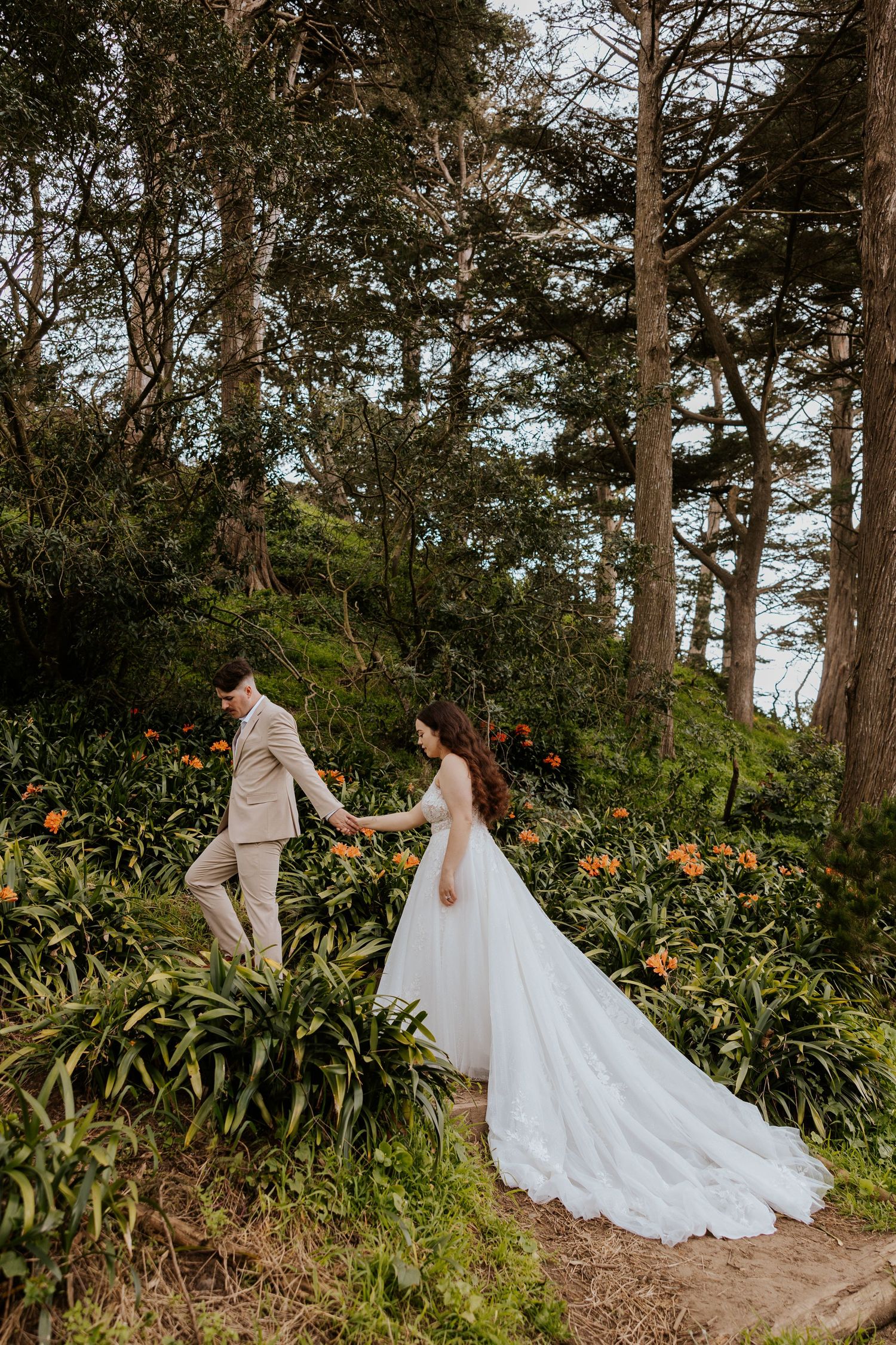 san francisco bay area elopement photographer captures authentic and romantic elopement photos in golden gate park