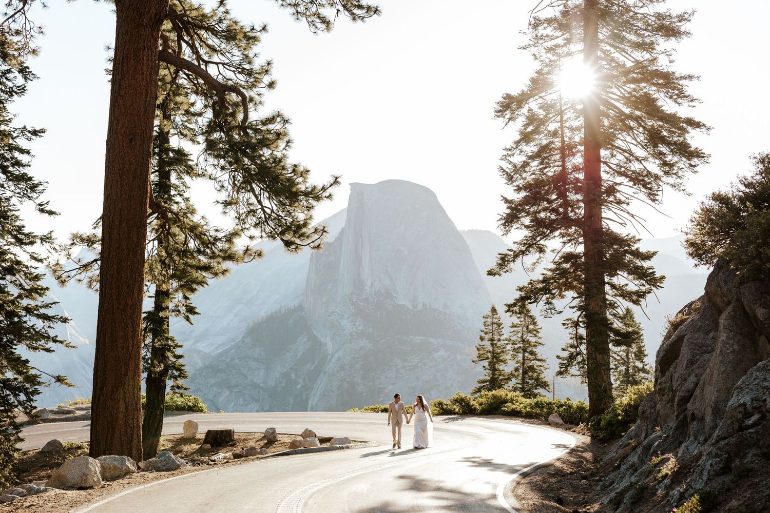 authentic and romantic yosemite national park elopement photographer