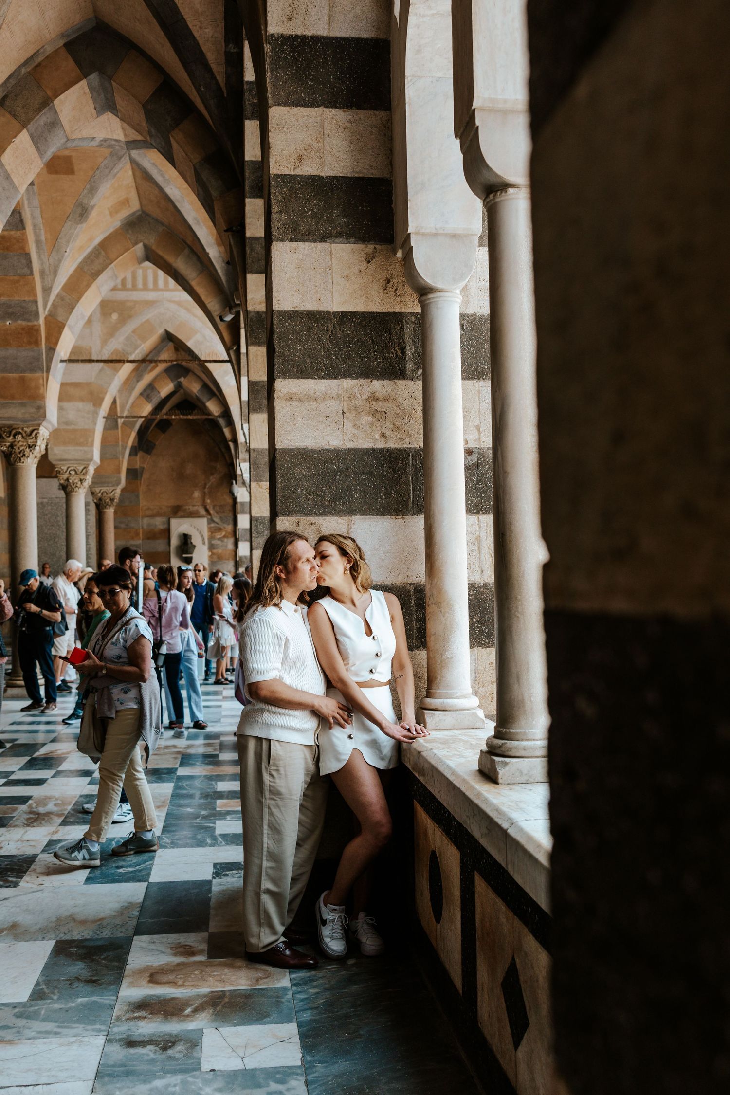 romantic amalfi coast elopement photos