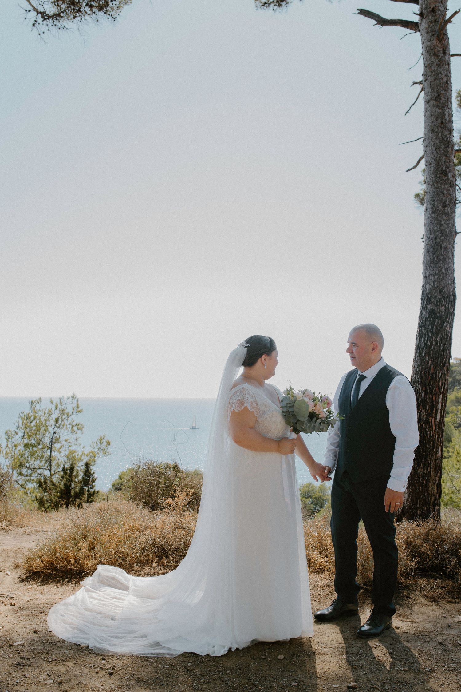 Séance couple sur la baie de la Seyne sur mer
