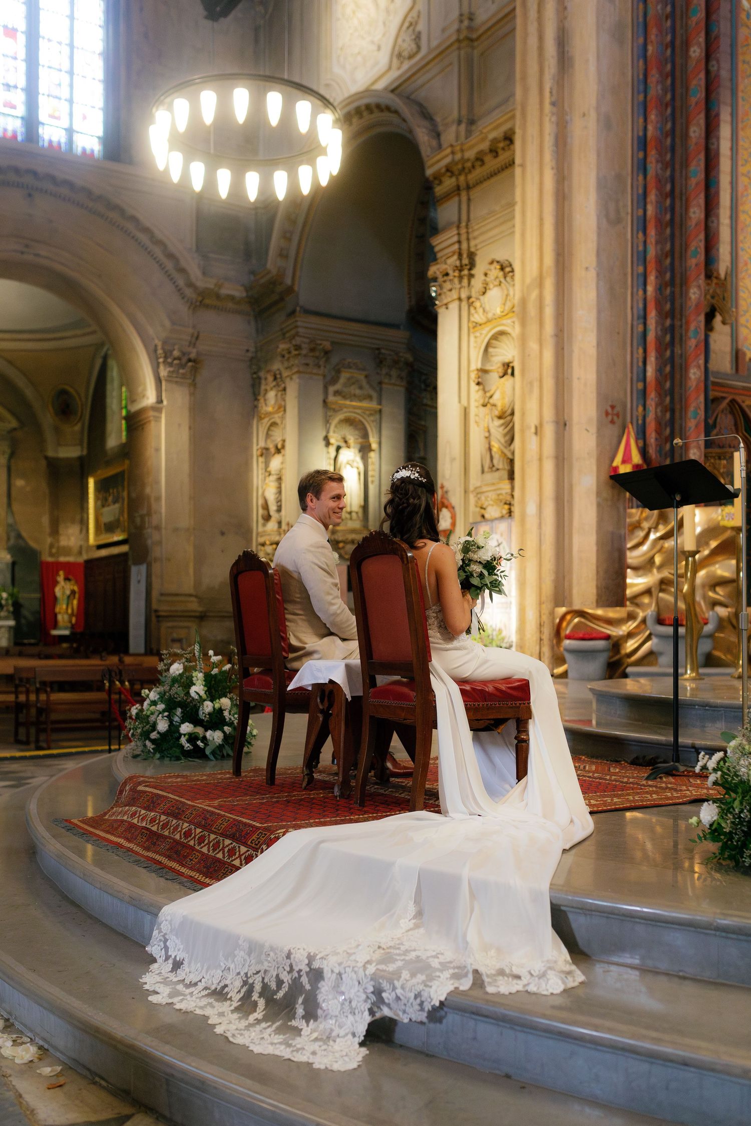 Moment d'émotion dans la Cathédrale de Aix en Provence