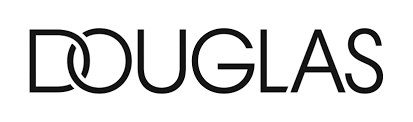 Black and white Douglas logo design with stylized lettering against a white background.