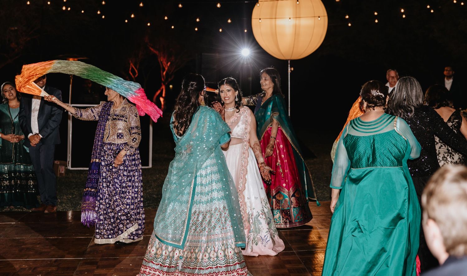 Sangeet Party for destination Hindu wedding with David Jesse Photo, wedding photographer