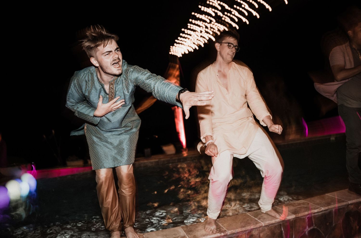 Sangeet Party for destination Hindu wedding with David Jesse Photo, wedding photographer