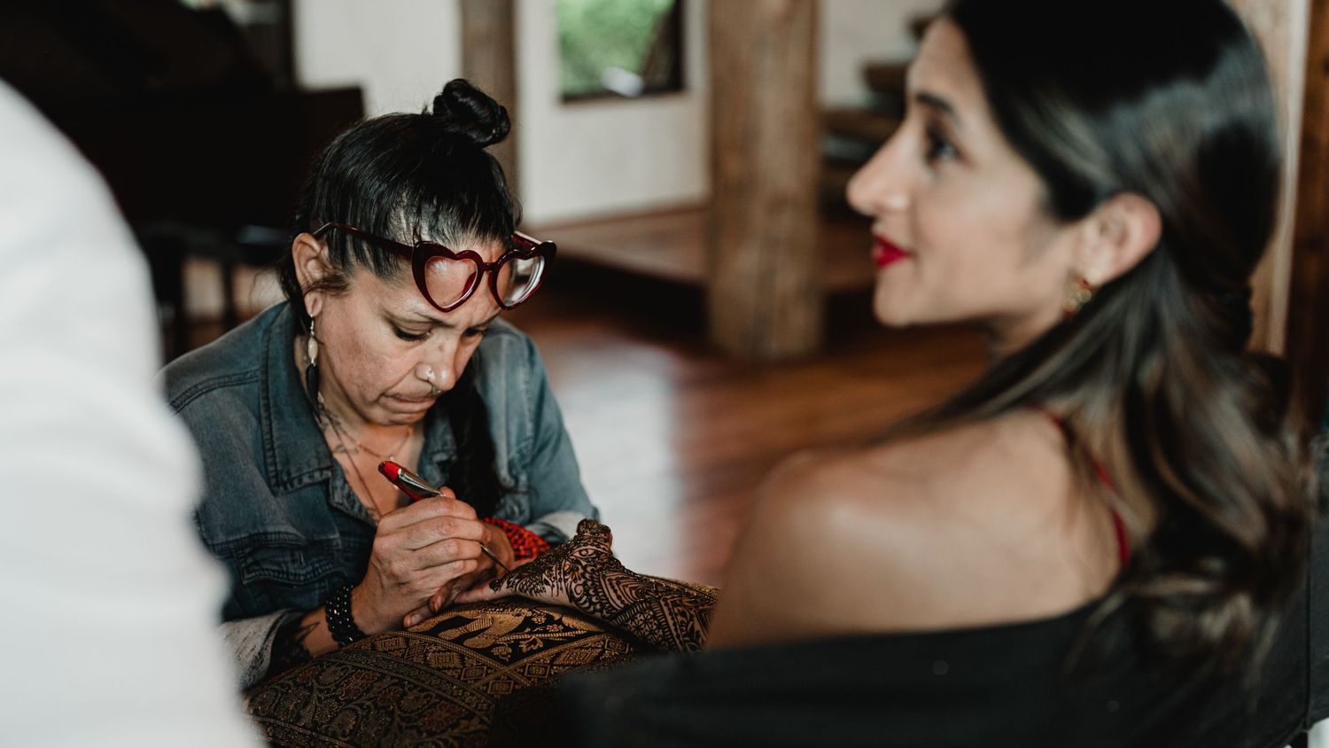 Destination Hindu wedding, Mehndi or Mehendi photos with David Jesse Photo, Wedding Photographer