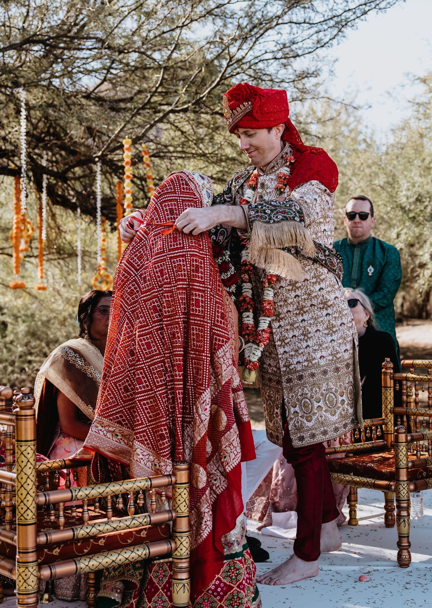 Destination Hindu wedding Mandap, David Jesse photo wedding photographer
