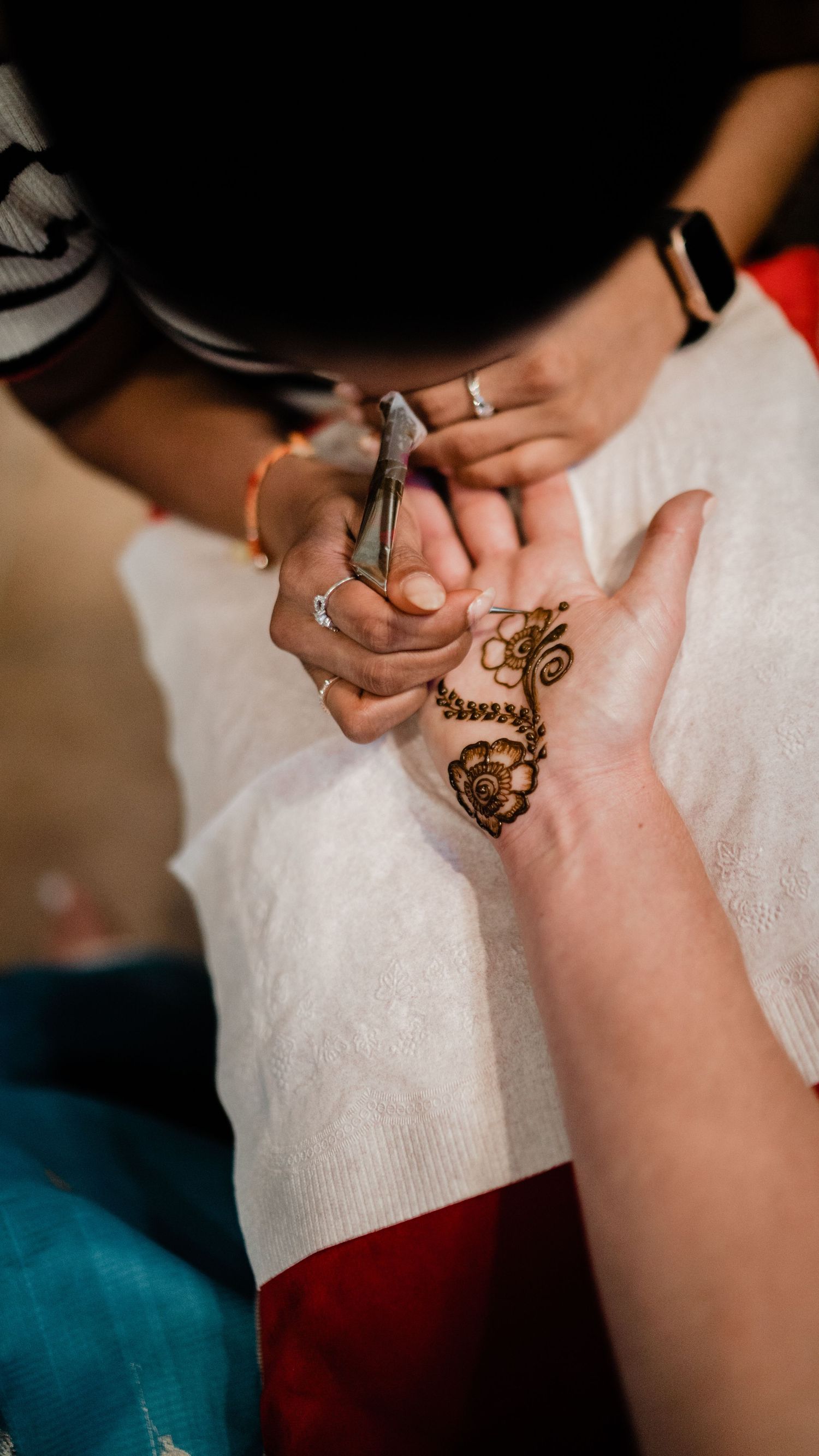 Destination Hindu wedding, Mehndi or Mehendi photos with David Jesse Photo, Wedding Photographer