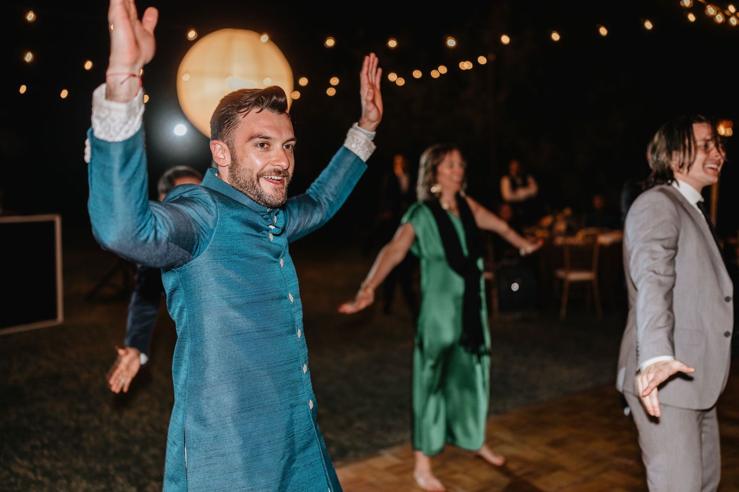Sangeet Party for destination Hindu wedding with David Jesse Photo, wedding photographer