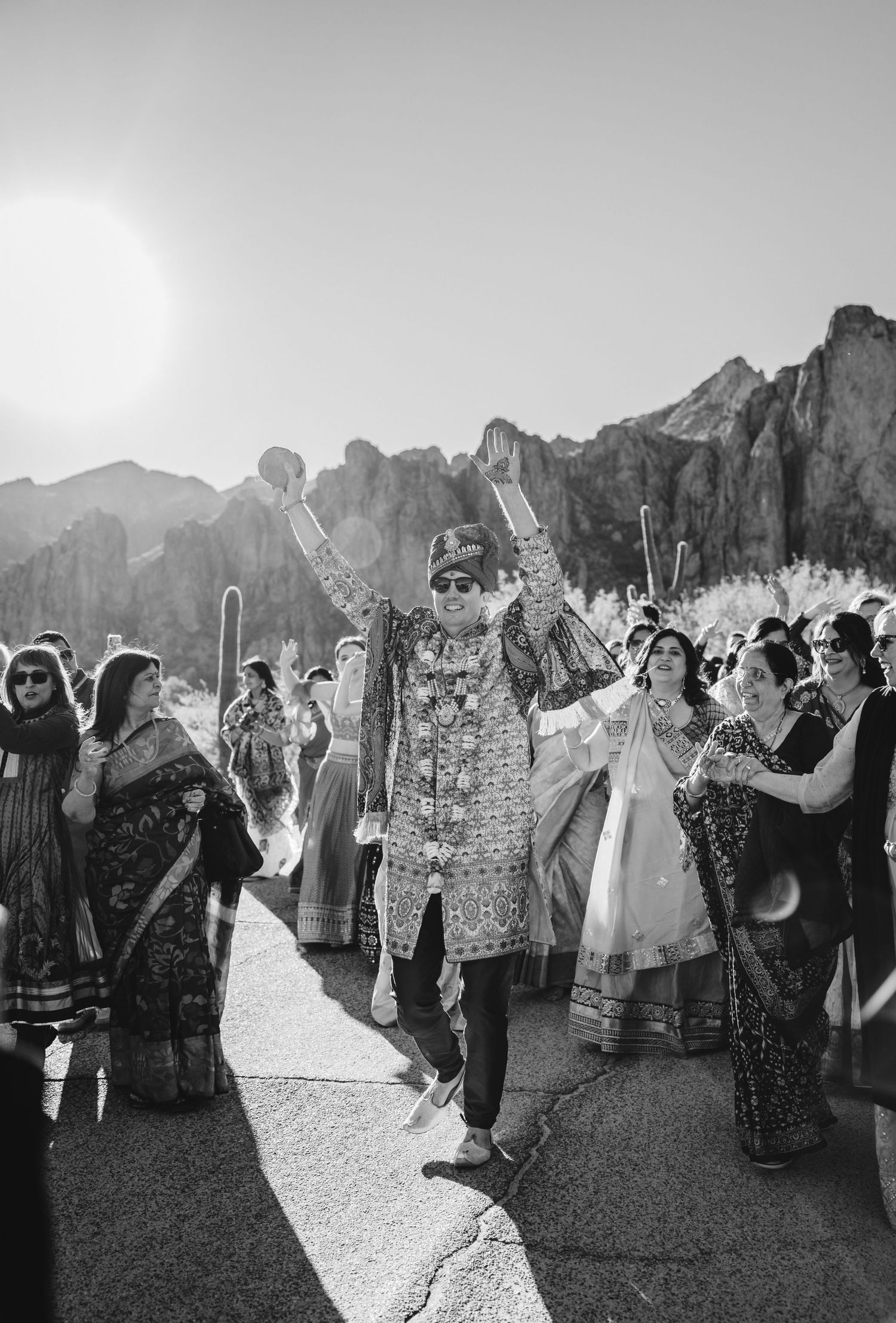Destination Hindu wedding, the Baraat or Vara Yatra Ceremony, David Jesse photo wedding photographer