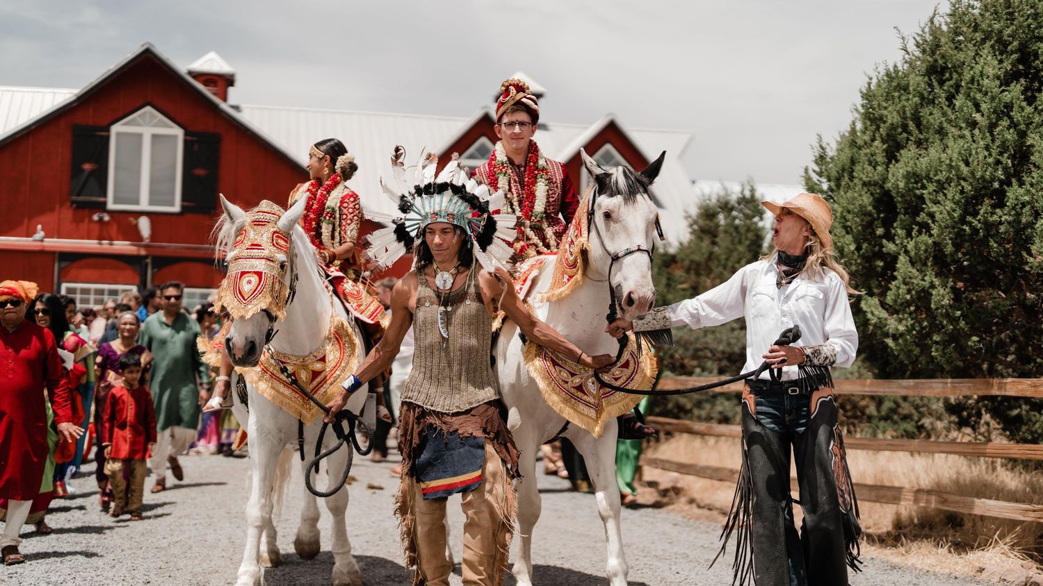 Destination Hindu wedding, Vidaai or Bidaai recessional with David Jesse photo, wedding photographer