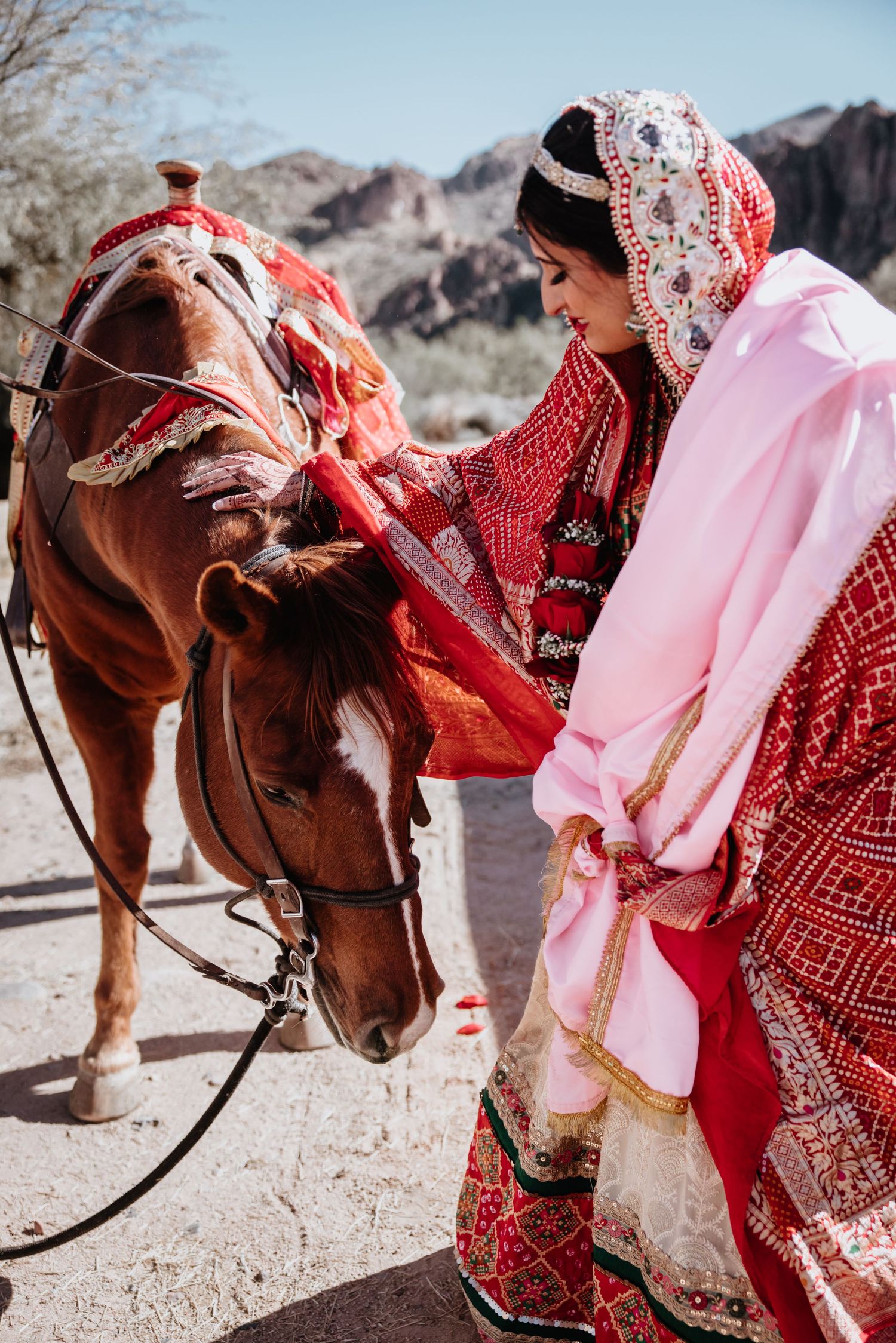 Destination Hindu wedding, Vidaai or Bidaai recessional with David Jesse photo, wedding photographer