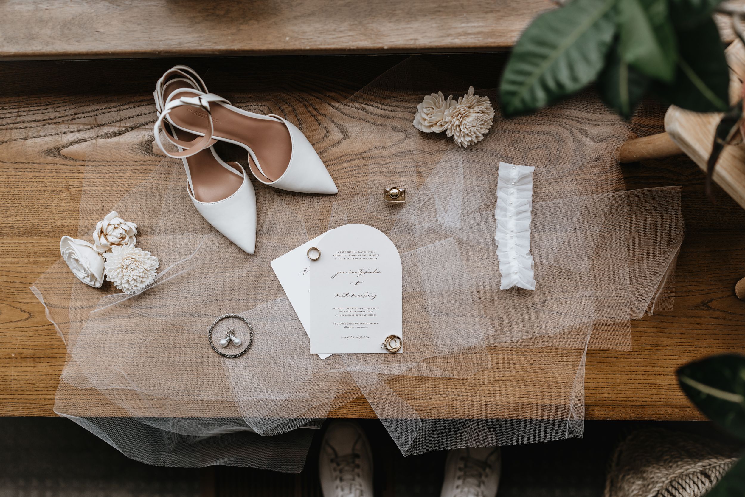 Wedding couple portrait in New Mexico