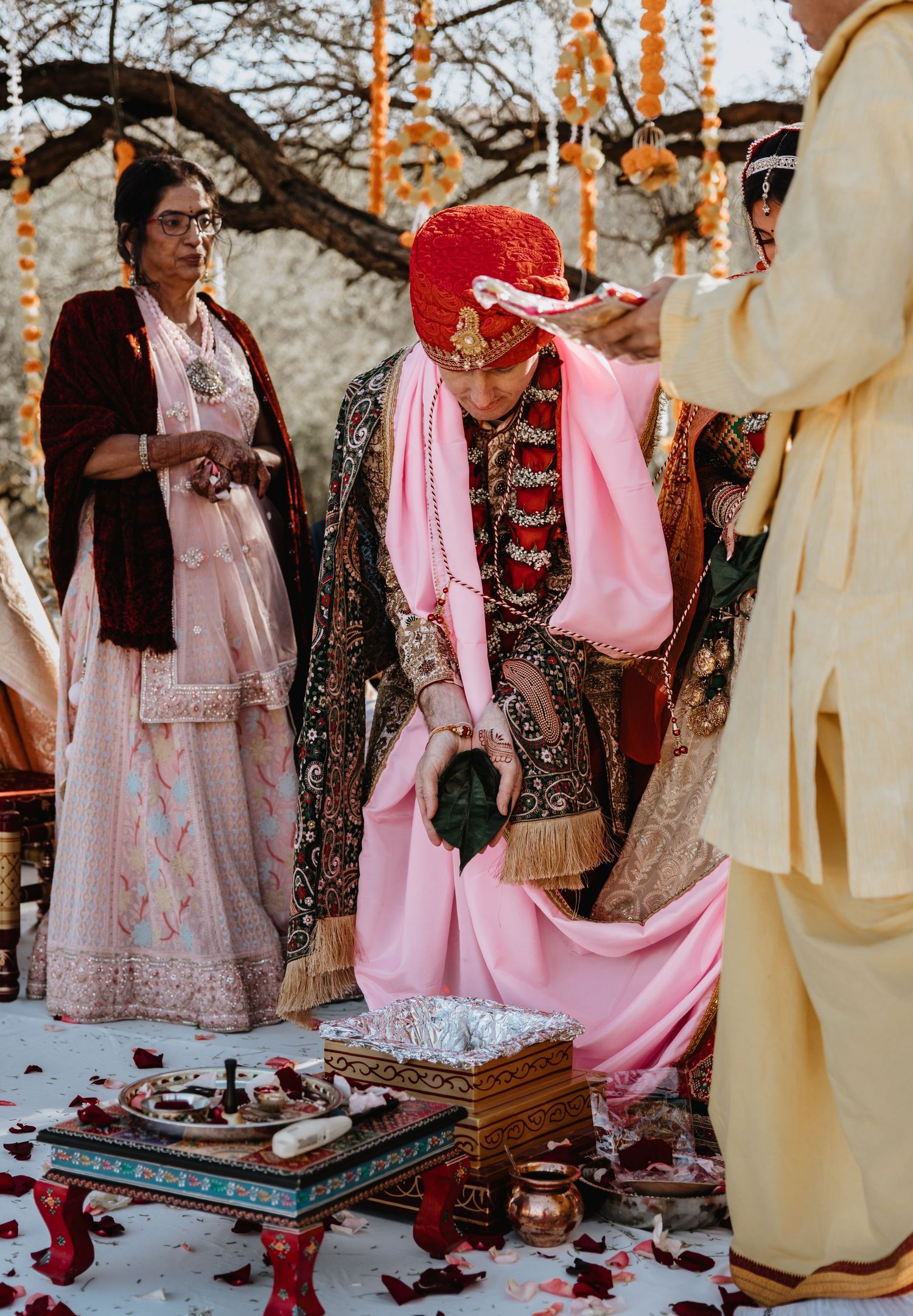 Destination Hindu wedding Mandap, David Jesse photo wedding photographer