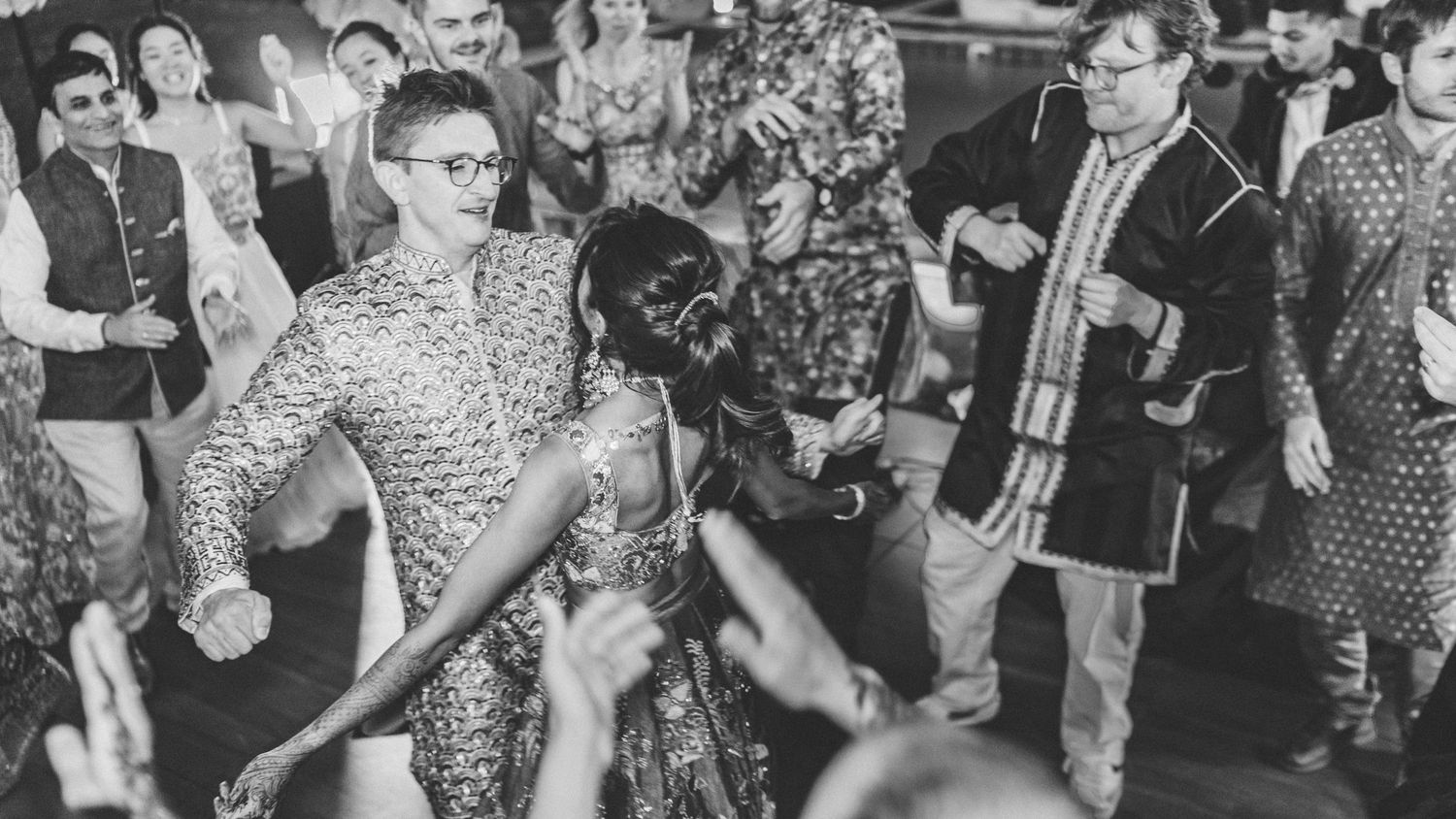 Sangeet Party for destination Hindu wedding with David Jesse Photo, wedding photographer