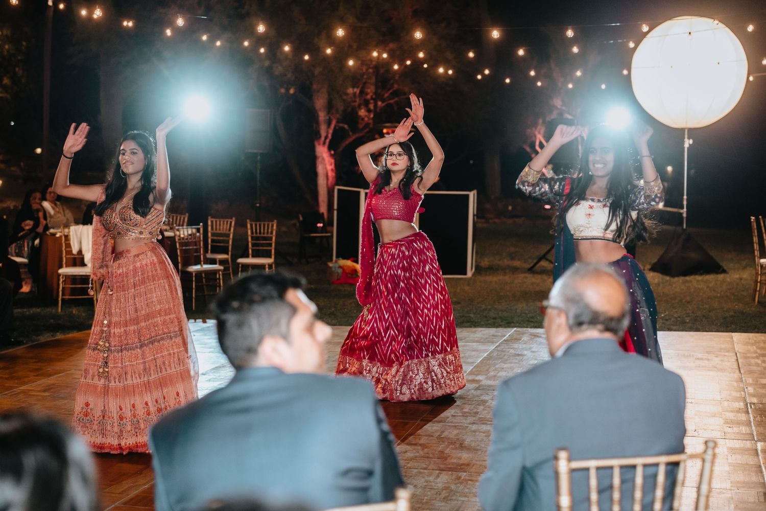 Sangeet Party for destination Hindu wedding with David Jesse Photo, wedding photographer