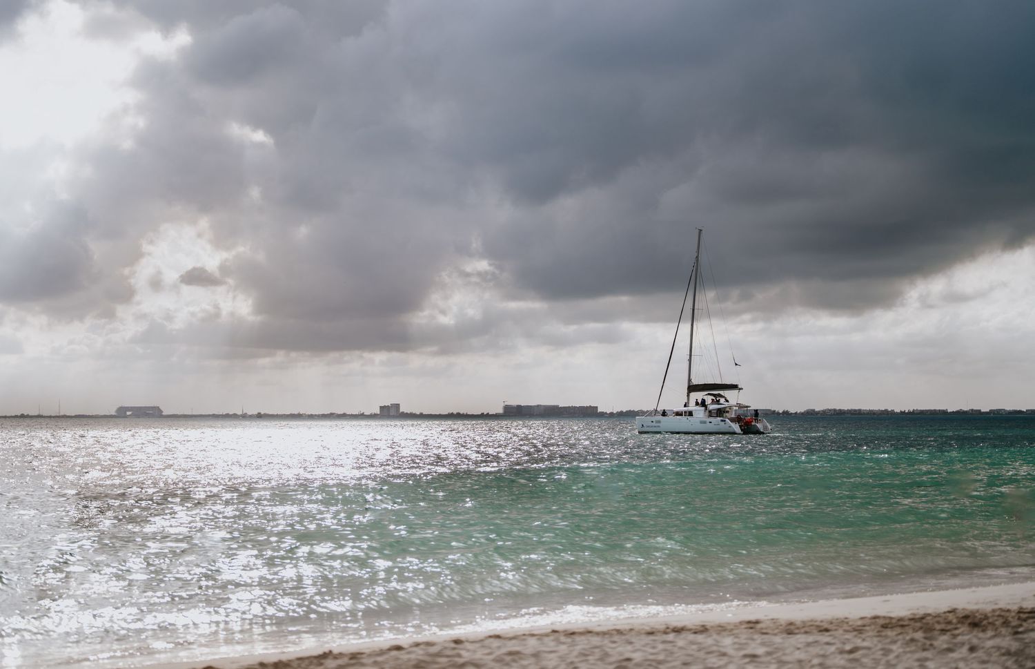Destination wedding, Catamaran Trip to  Isla Mujeras, David Jesse Photo wedding photographer