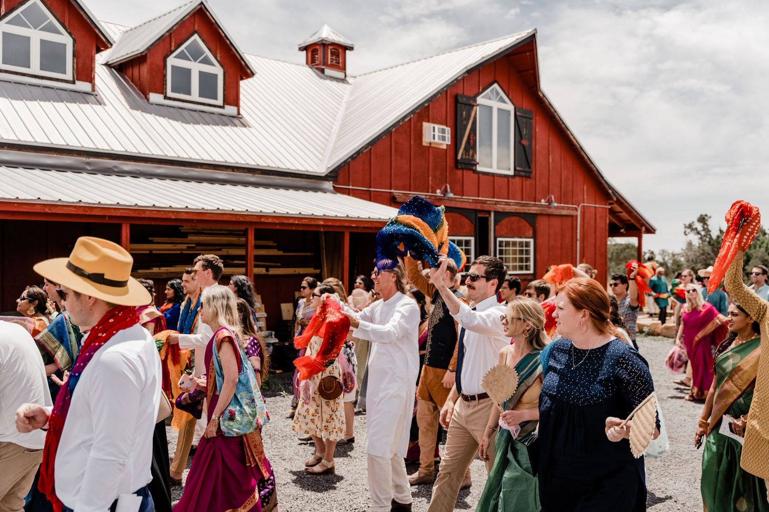 Destination Hindu wedding, Vidaai or Bidaai recessional with David Jesse photo, wedding photographer