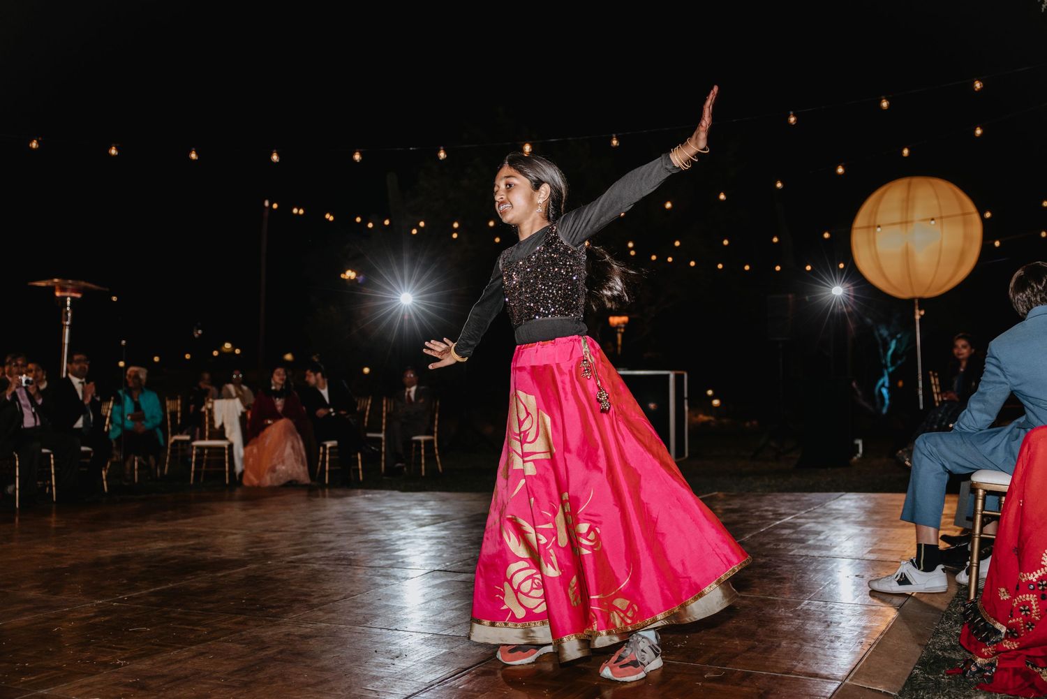 Sangeet Party for destination Hindu wedding with David Jesse Photo, wedding photographer