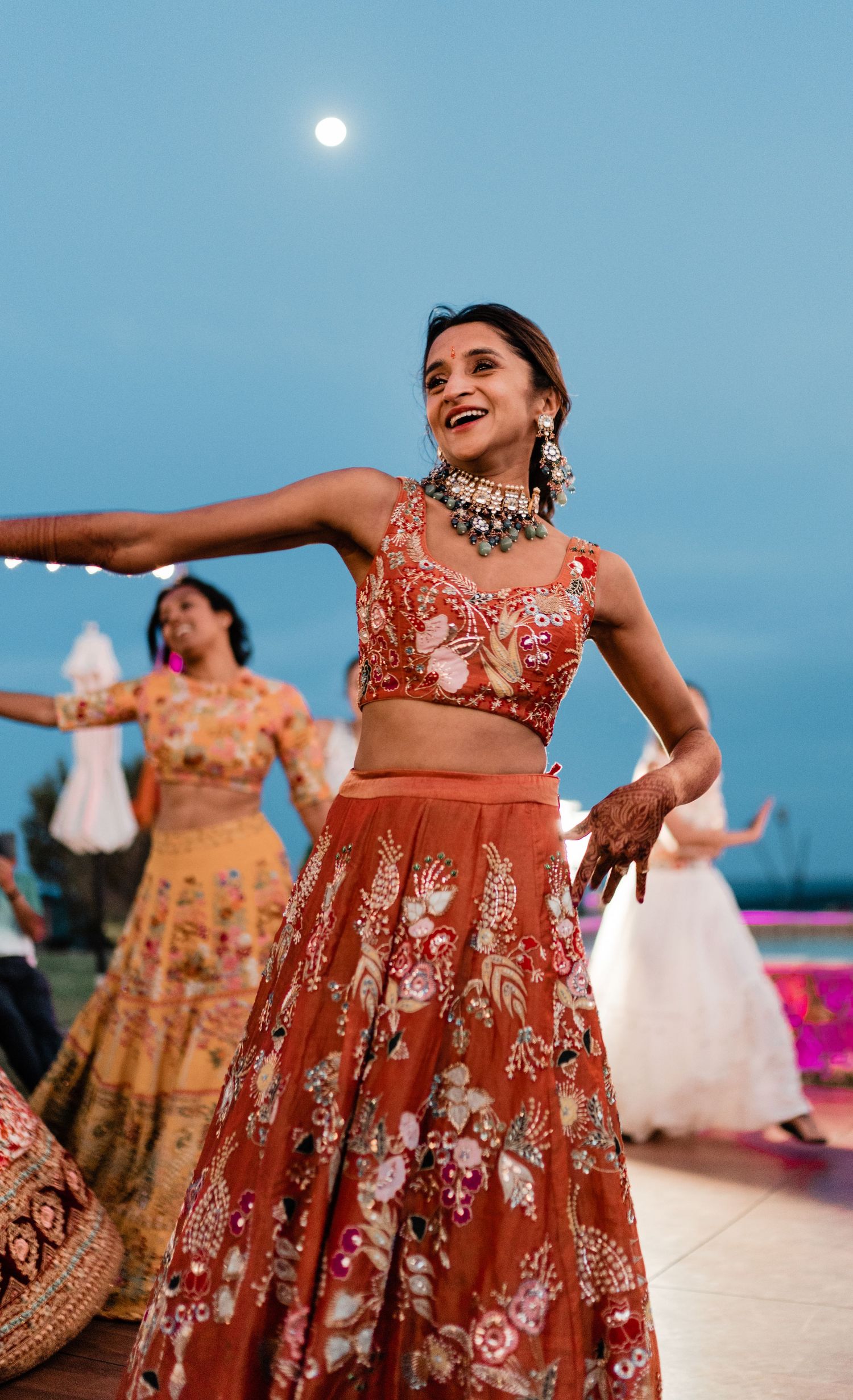 Sangeet Party for destination Hindu wedding with David Jesse Photo, wedding photographer