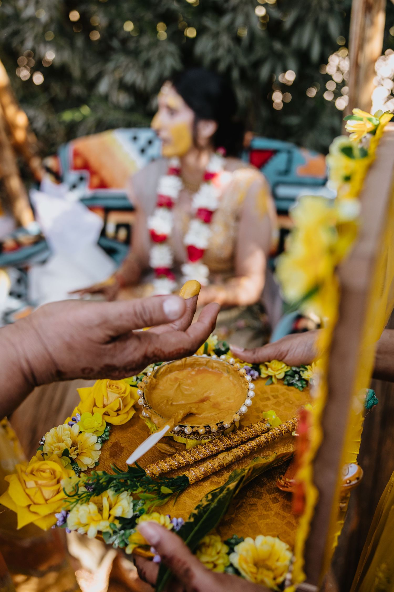 Haldi Ceremony, Pithi , Haldi , Destination Hindu wedding with David Jesse Photo, wedding photographer