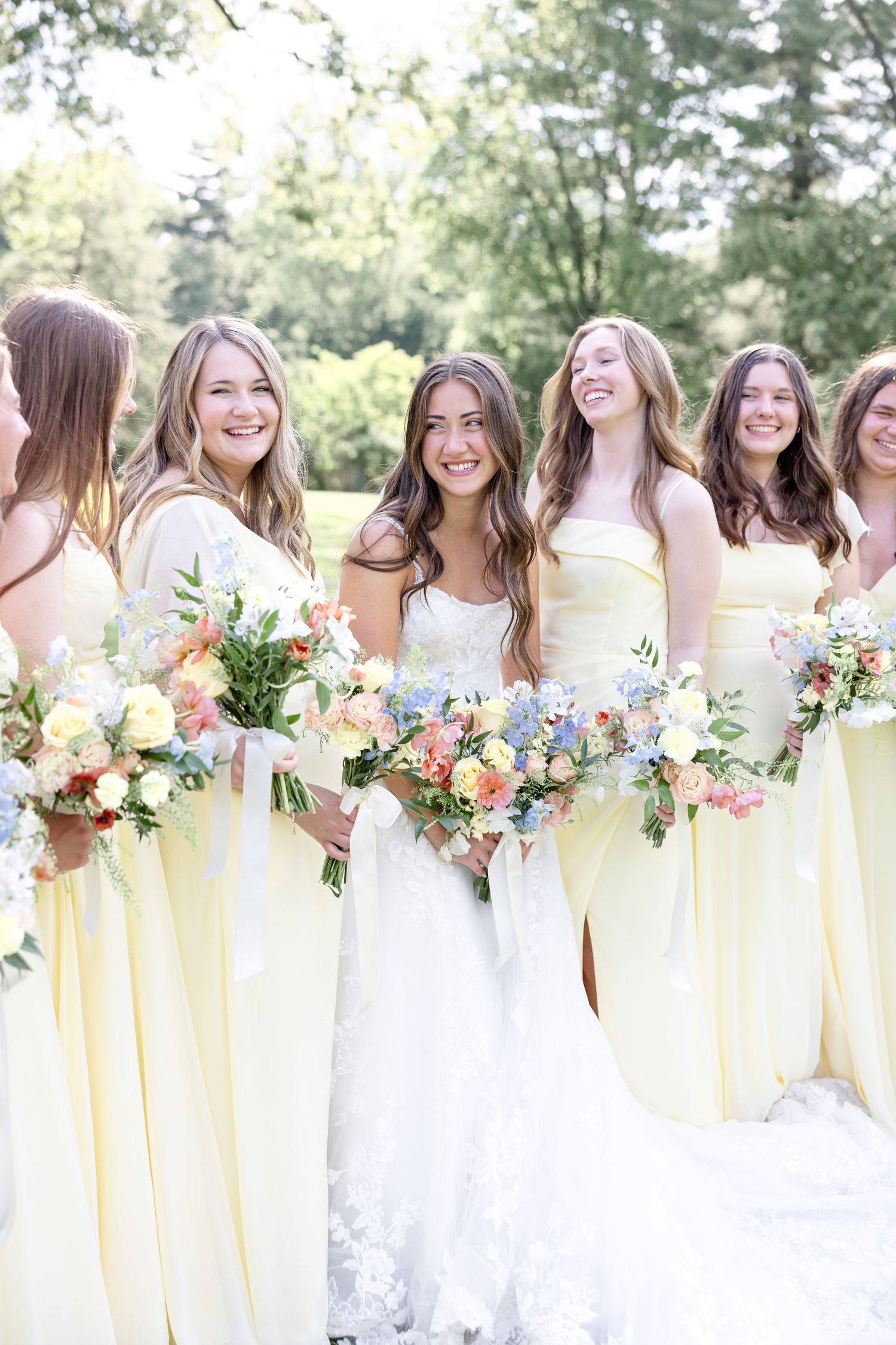 Elegant summer wedding at The Beverly Mansion in Marengo, Ohio captured by Dayton wedding photographers Julia & Sean Photography.
