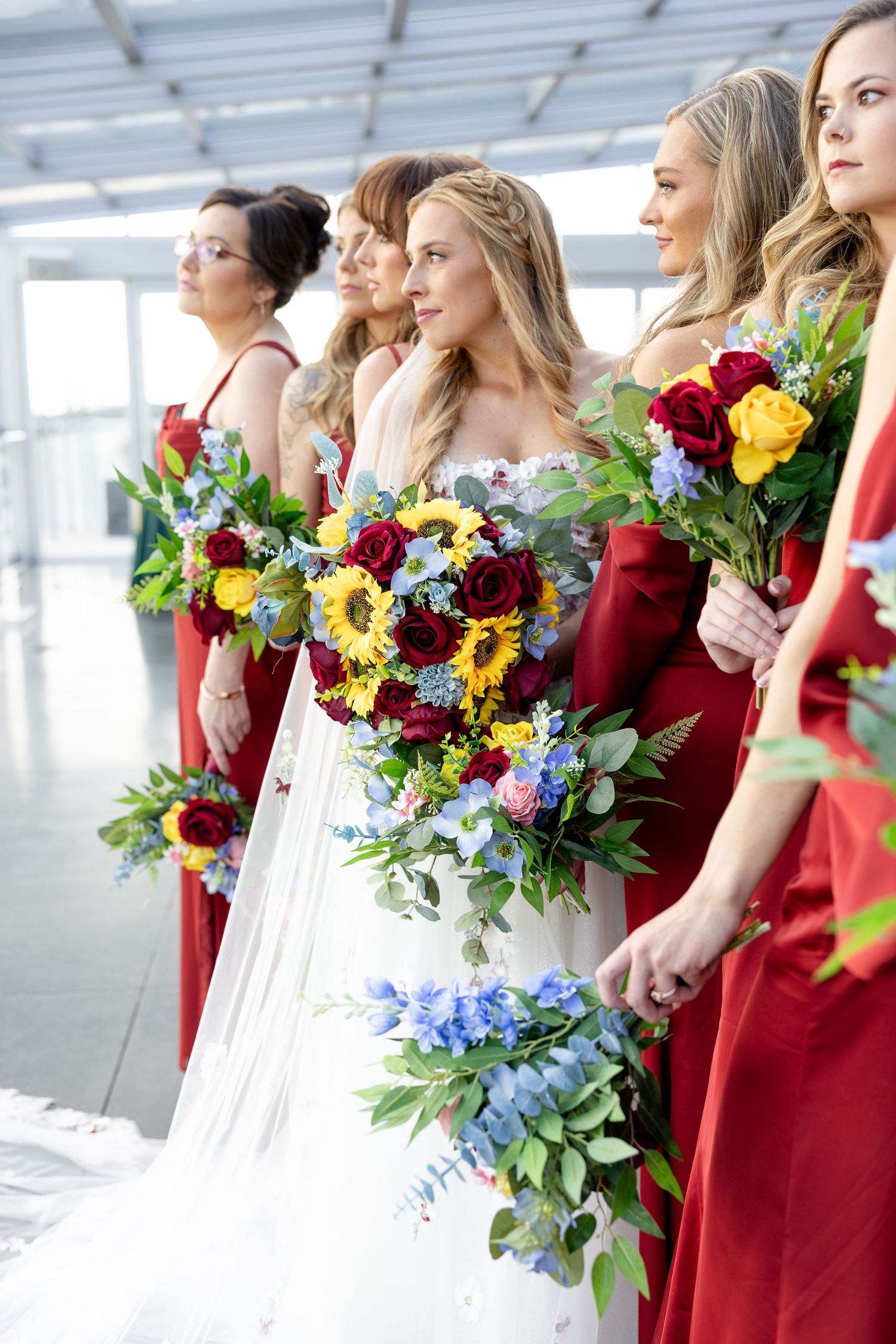 Timeless rooftop wedding at Revery in Columbus by Julia and Sean Photography, serving Dayton, Columbus & Cincinnati.