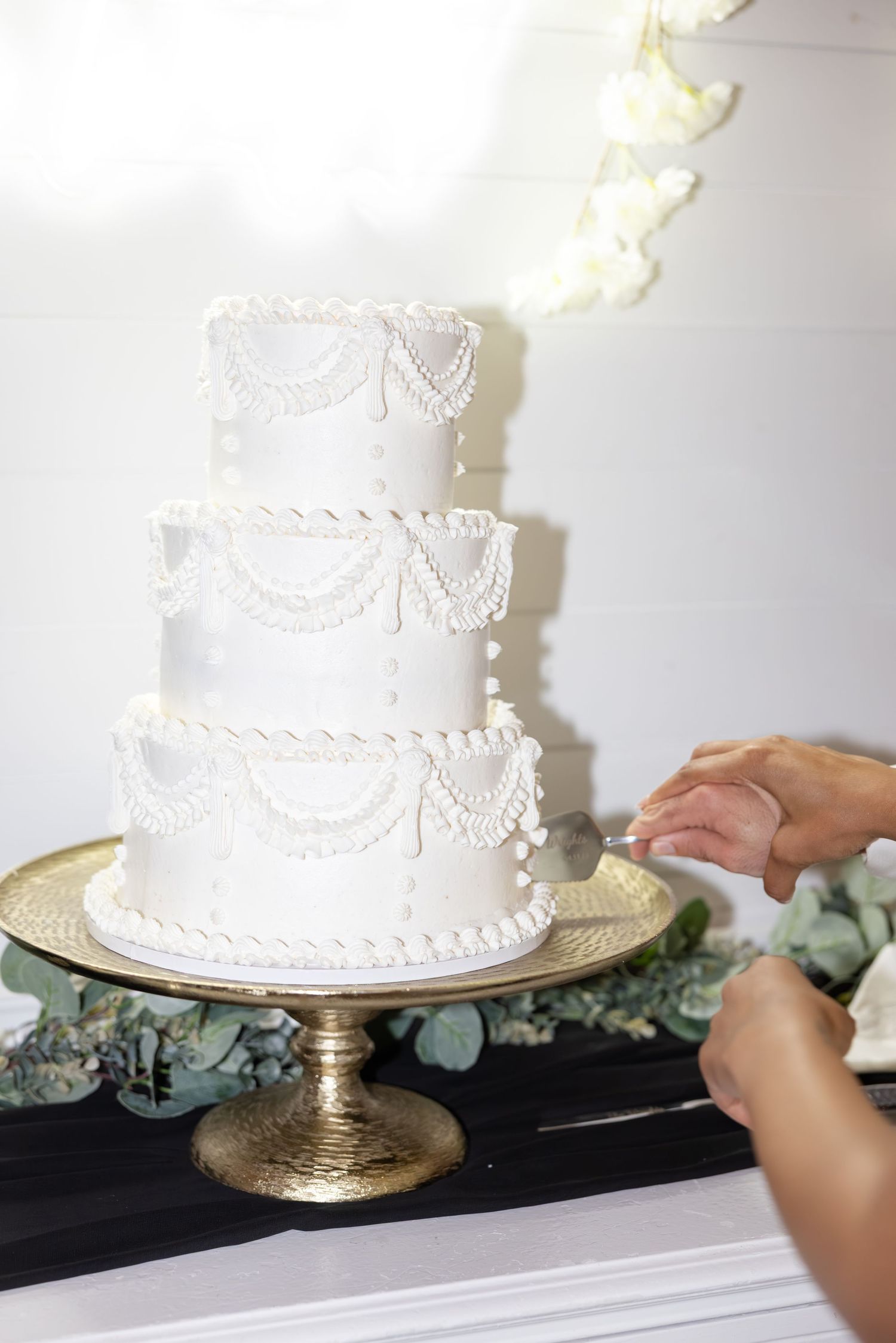 Light and airy wedding photos at The Glass House near Huntsville, Alabama capturing joyful, timeless moments of a bride and groom